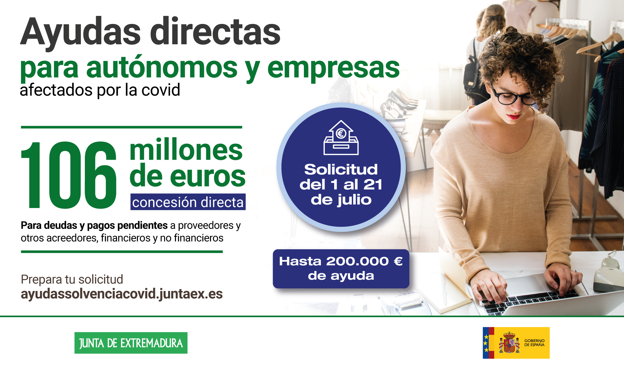 AYUDAS DIRECTAS PARA AUTÓNOMOS Y EMPRESAS AFECTADOS POR LA COVID – Excmo. Ayuntamiento de Montehermoso