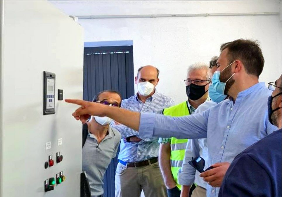 Finalizan las obras para la sustitución del bombeo por captación del Almonte, que permitirán bombear hasta 36.000 metros cúbicos diarios