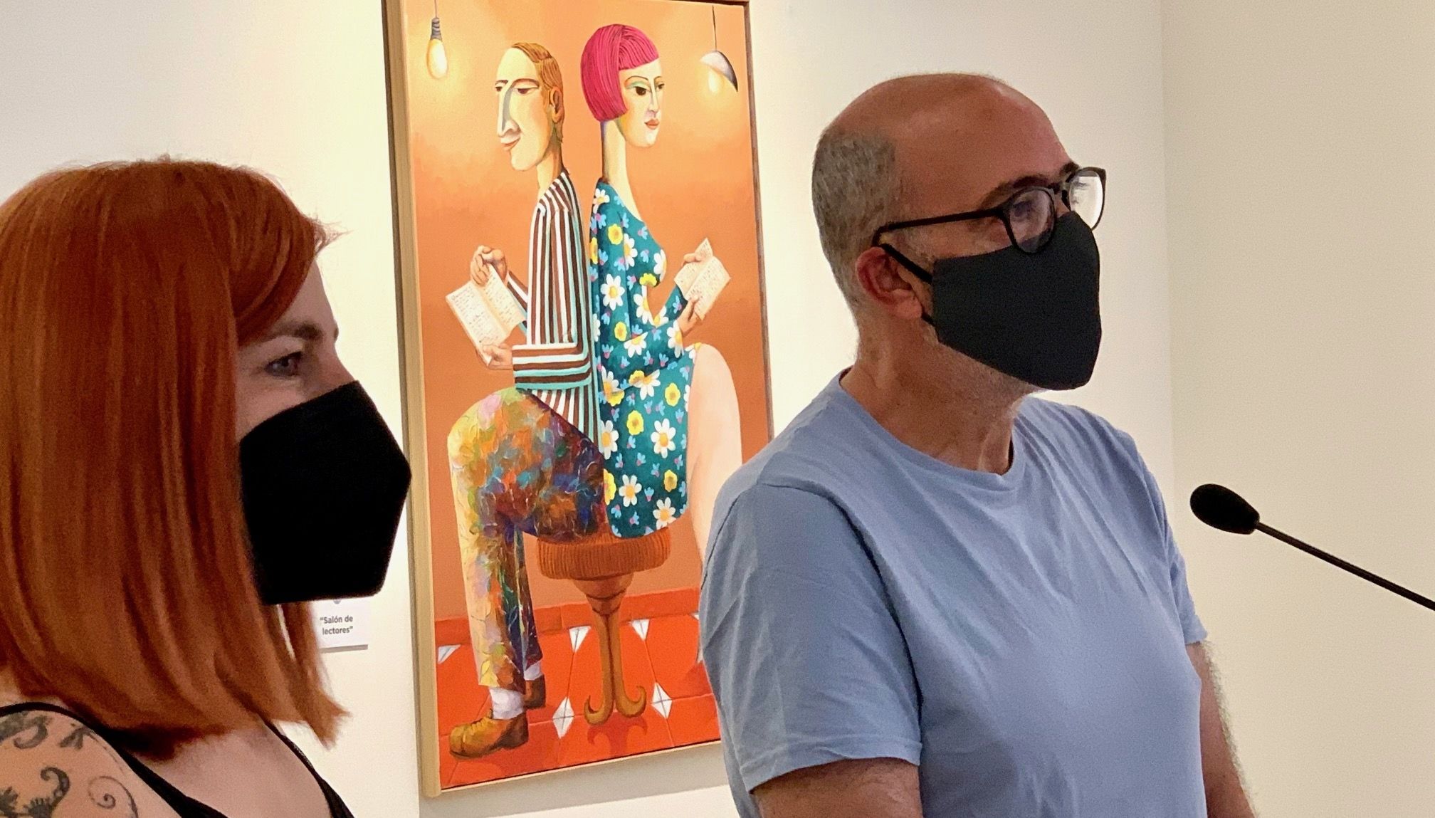 Vito Cano inunda el Palacio de la Isla de color y vitalidad