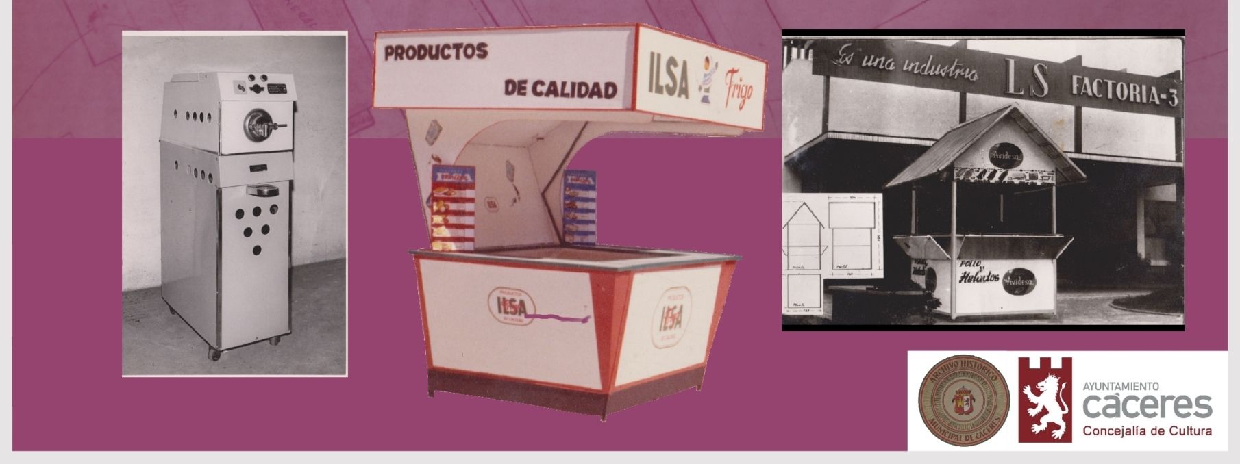 El Palacio de la Isla expone como ‘Documento del Mes’ de agosto la solicitud de un puesto de helados en Aldea Moret de 1966