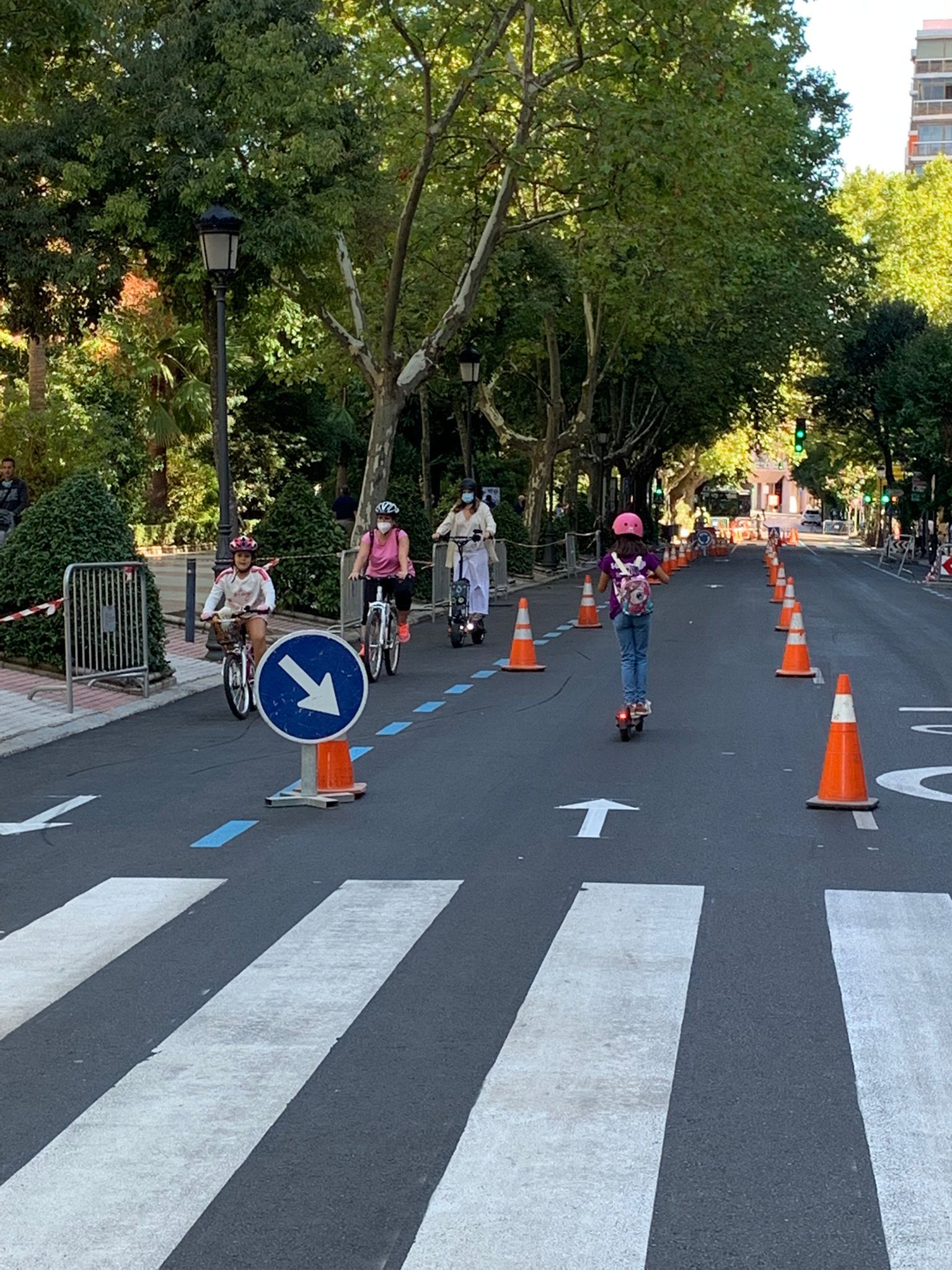 Cáceres muestra su apuesta por la movilidad sostenible con la participación en las actividades de la Semana Europea de la Movilidad