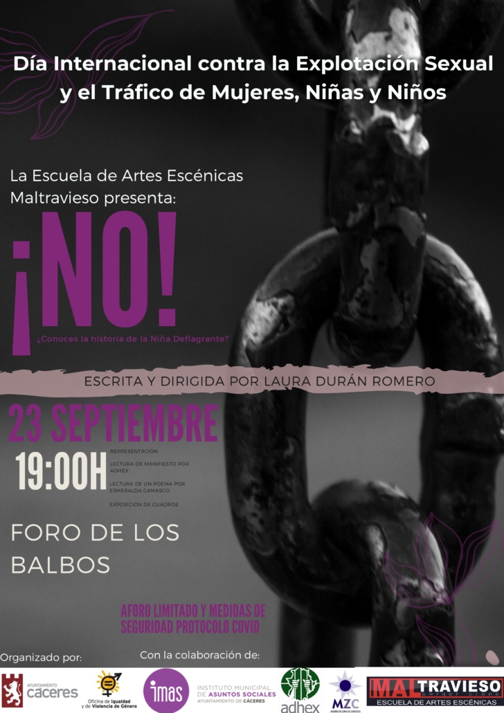 La Concejalía de la Mujer y el IMAS organizan varios actos para concienciar sobre la explotación sexual y la trata de mujeres