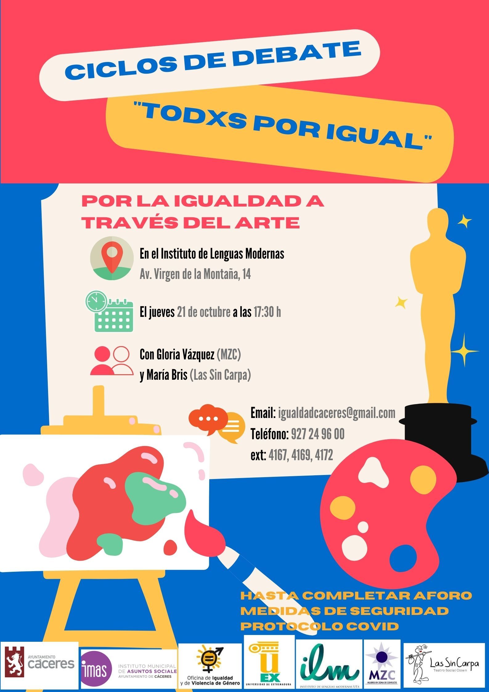 Ciclos de debate Todxs por Igual
