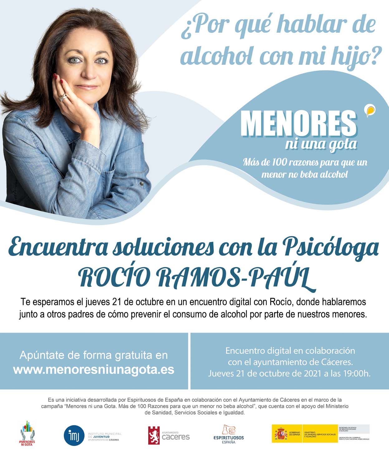 Una charla dirigida a padres y educadores aportará pautas que les ayuden a enfrentarse a un posible consumo precoz de alcohol entre sus hijos menores de edad