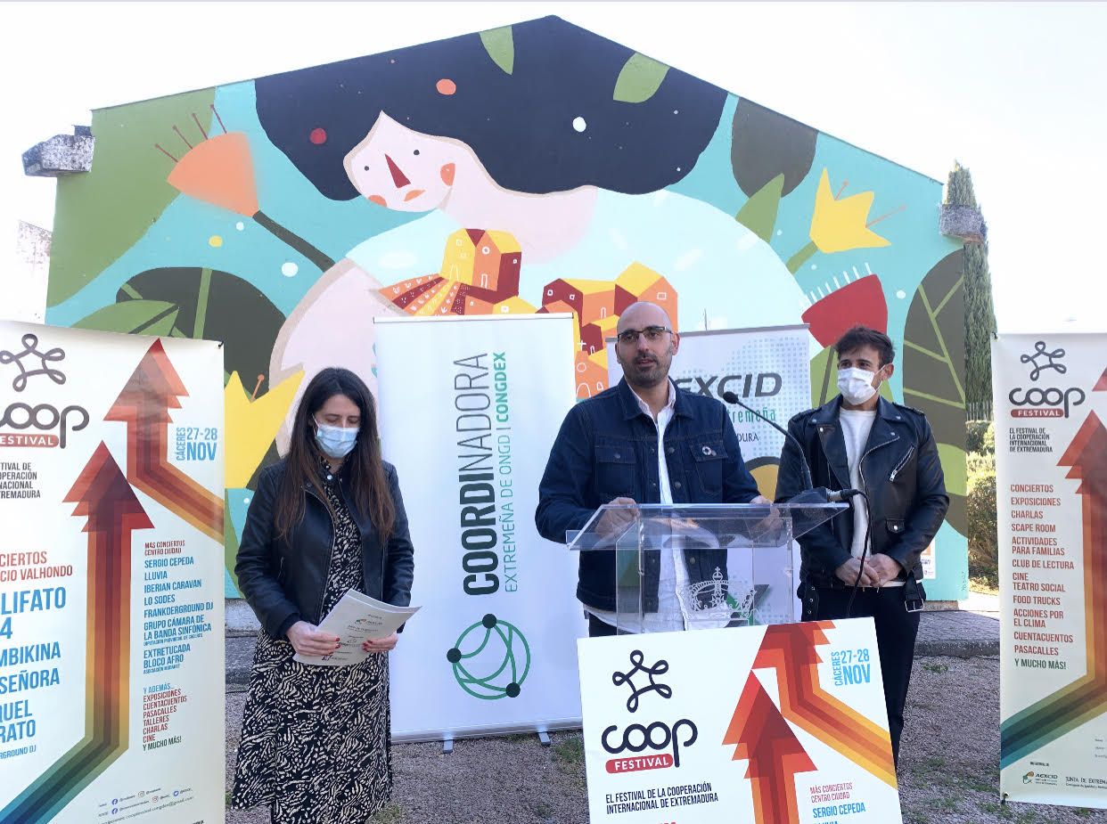 Cáceres y sus barrios acogen por primera vez el Coop Festival