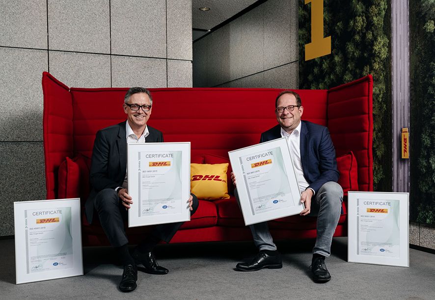 DHL Freight obtiene una nueva certificación para su sistema de gestión global