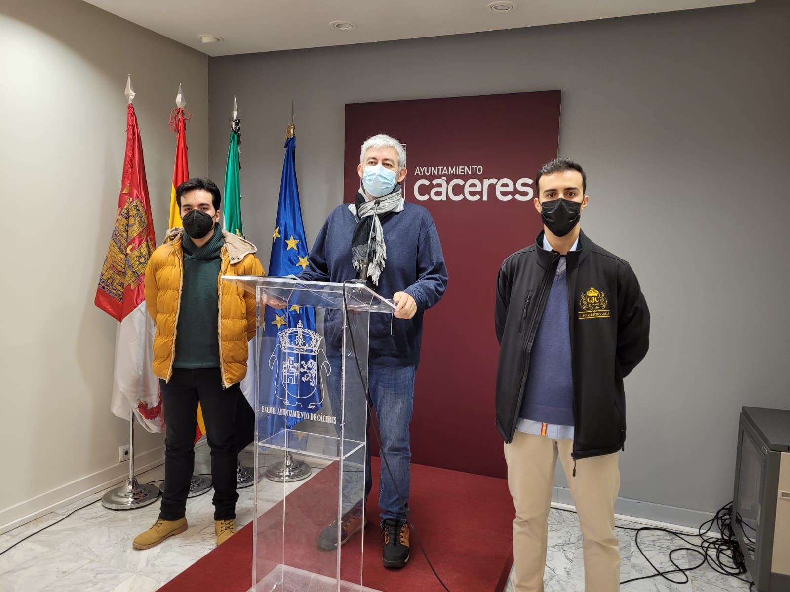 El Ayuntamiento destaca la implicación del ‘Grupo de Jóvenes Cofrades’ con la Semana Santa Cacereña