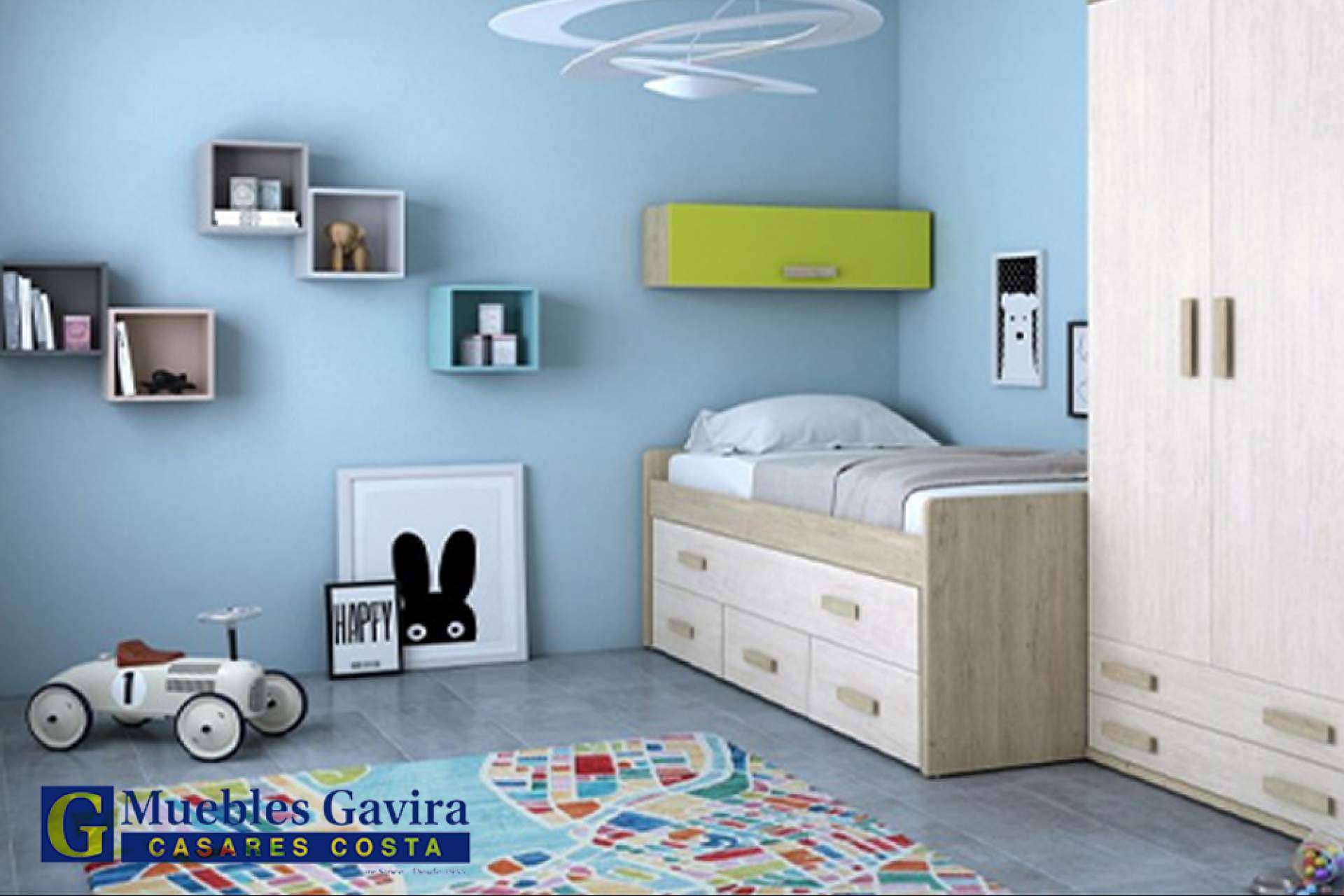 Las tendencias y recomendaciones que ofrece Muebles Gavira en composición de dormitorios juveniles modernos