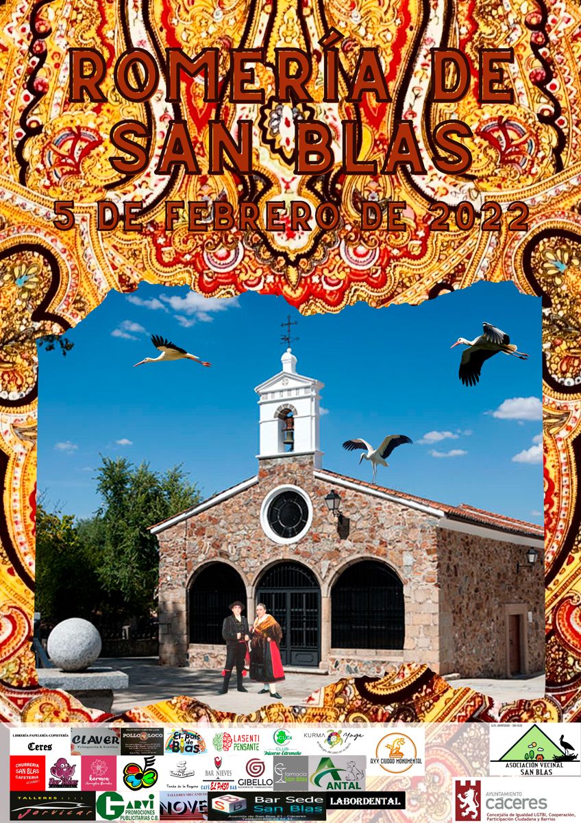 Cortes de tráfico este sábado con motivo de la Romería de San Blas