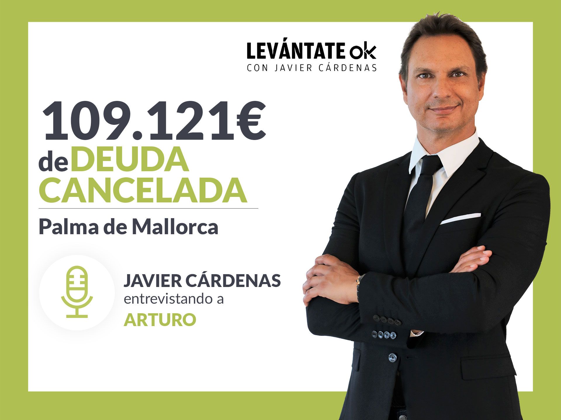 Cárdenas explica la historia de un exonerado con Repara tu Deuda Abogados por la Ley de Segunda Oportunidad