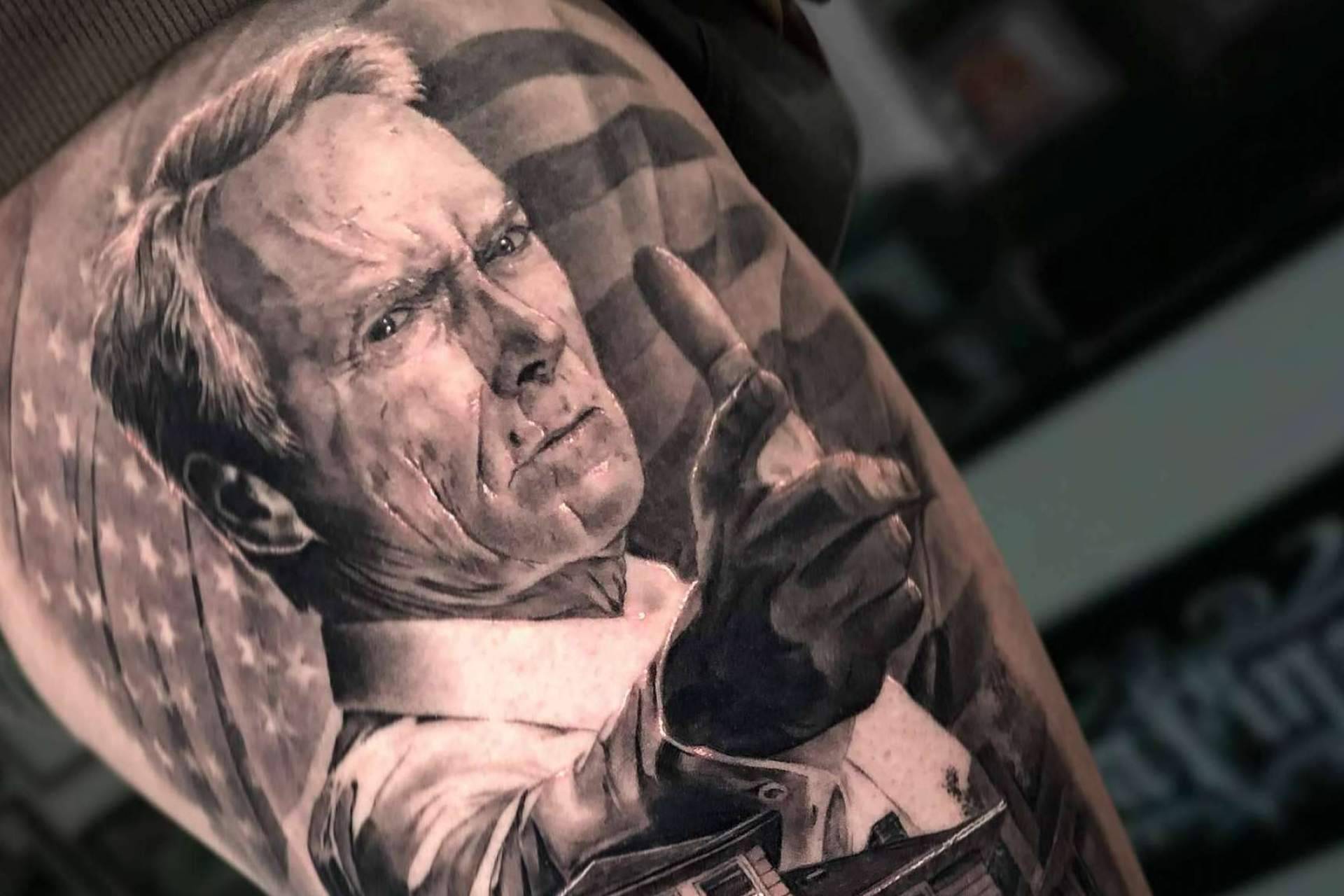 Retratos en blanco y negro de la mano de Carlos Fabra, tatuador especialista en esta técnica