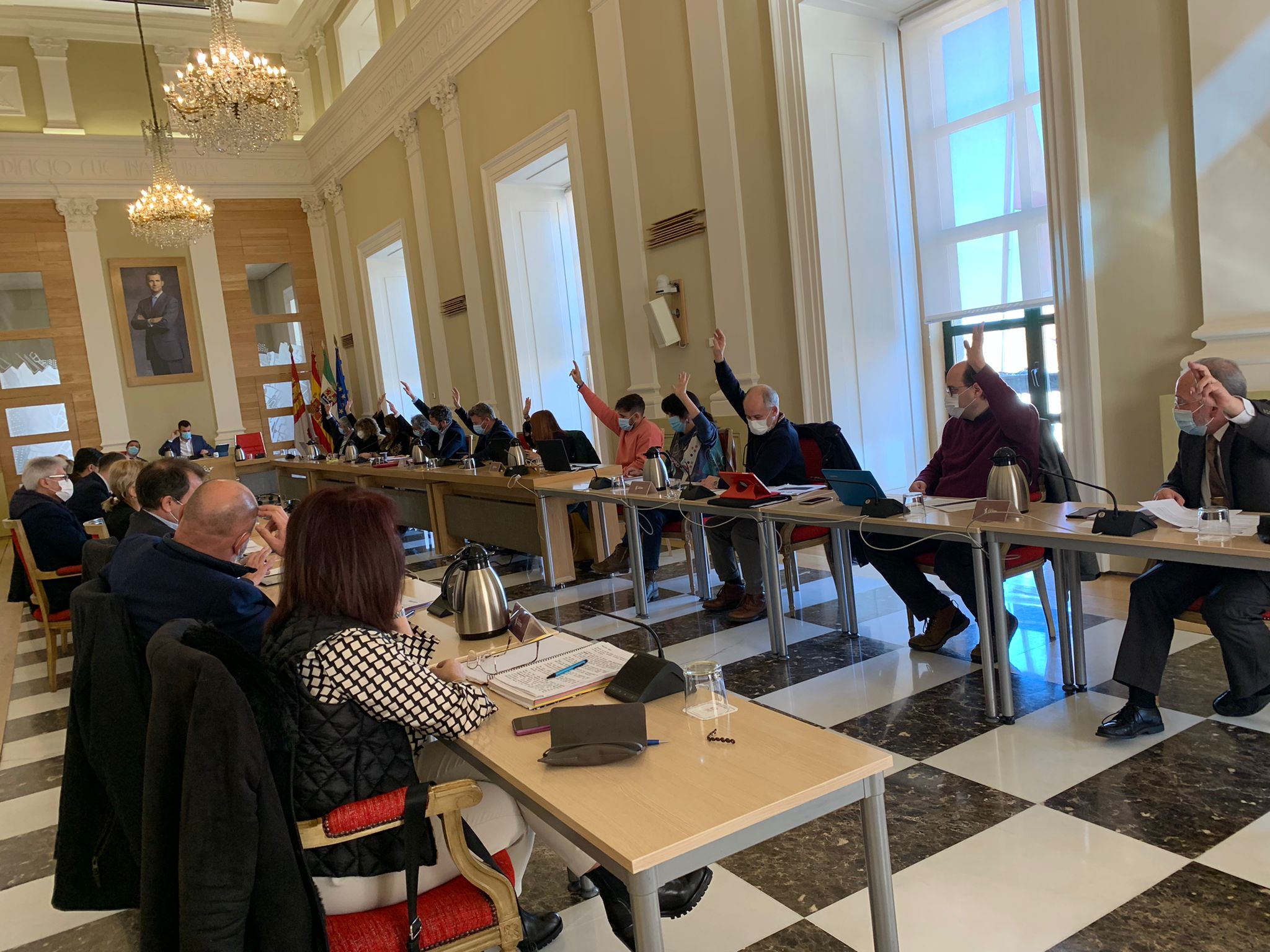 El Pleno del Ayuntamiento aprueba el convenio con la Mancomunidad Integral de Lácara-Los Baldíos para el abastecimiento del agua potable de Rincón de Ballesteros