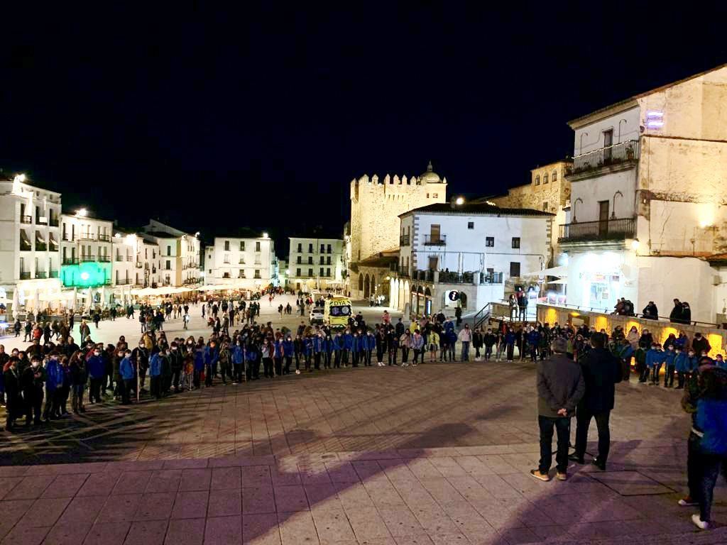 El alcalde Luis Salaya destaca la importancia de los scouts en el asociacionismo juvenil de la ciudad en el día de su fundador