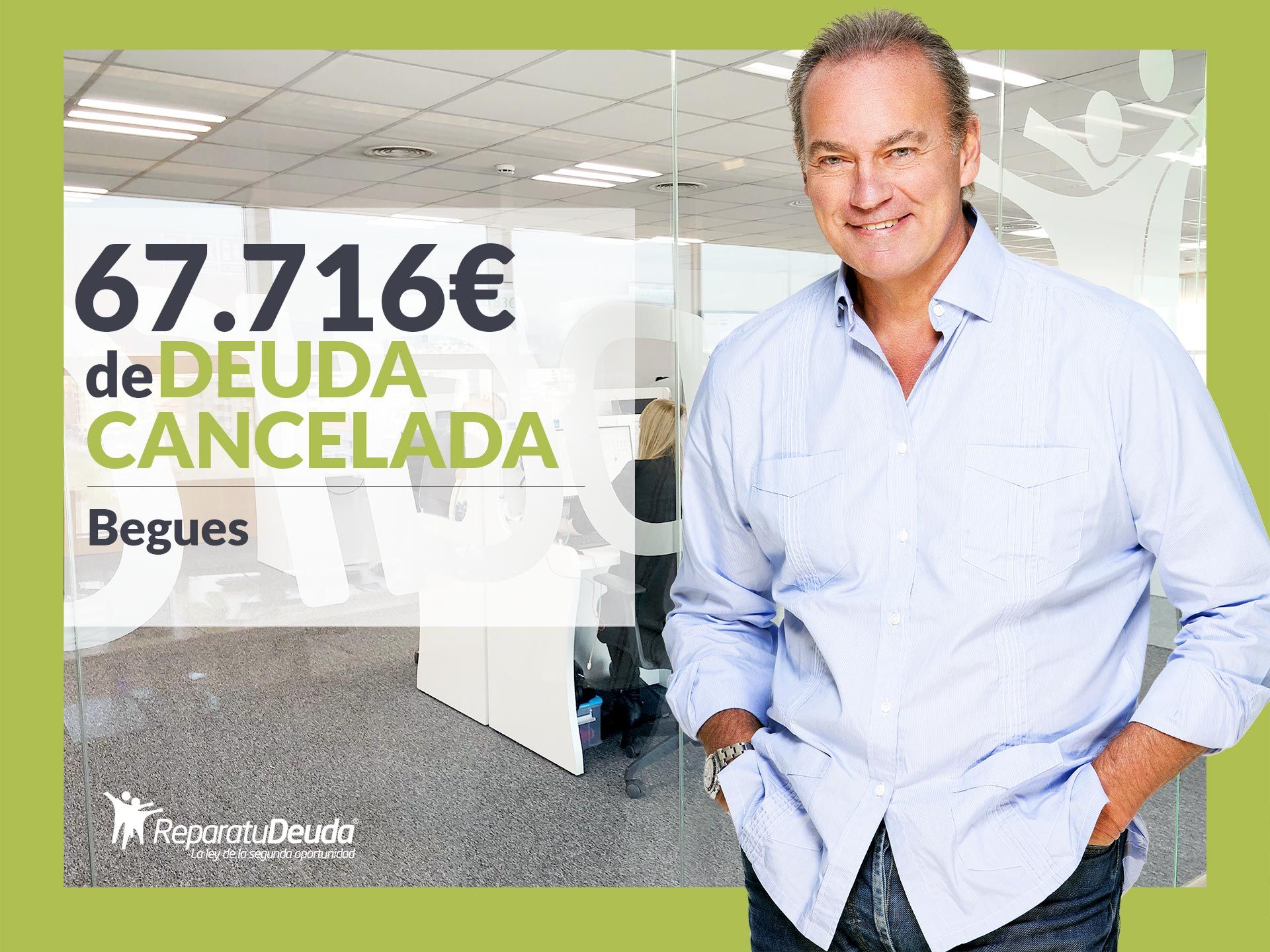 Repara tu Deuda Abogados cancela 67.716€ en Begues (Barcelona) con la Ley de Segunda Oportunidad