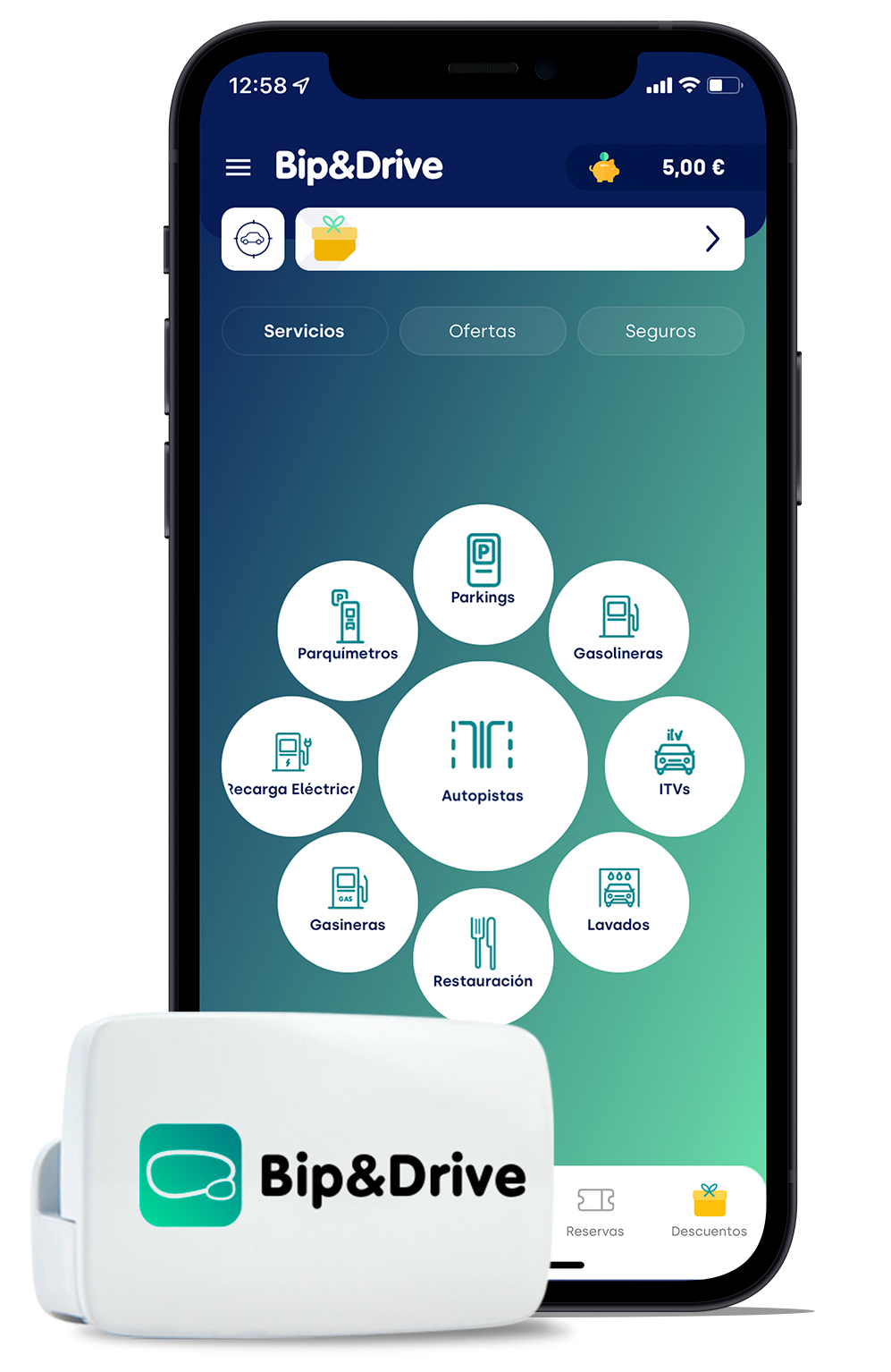 Repostar con la app de Bip&Drive permite el mayor ahorro ante la escalada de precios de los carburantes