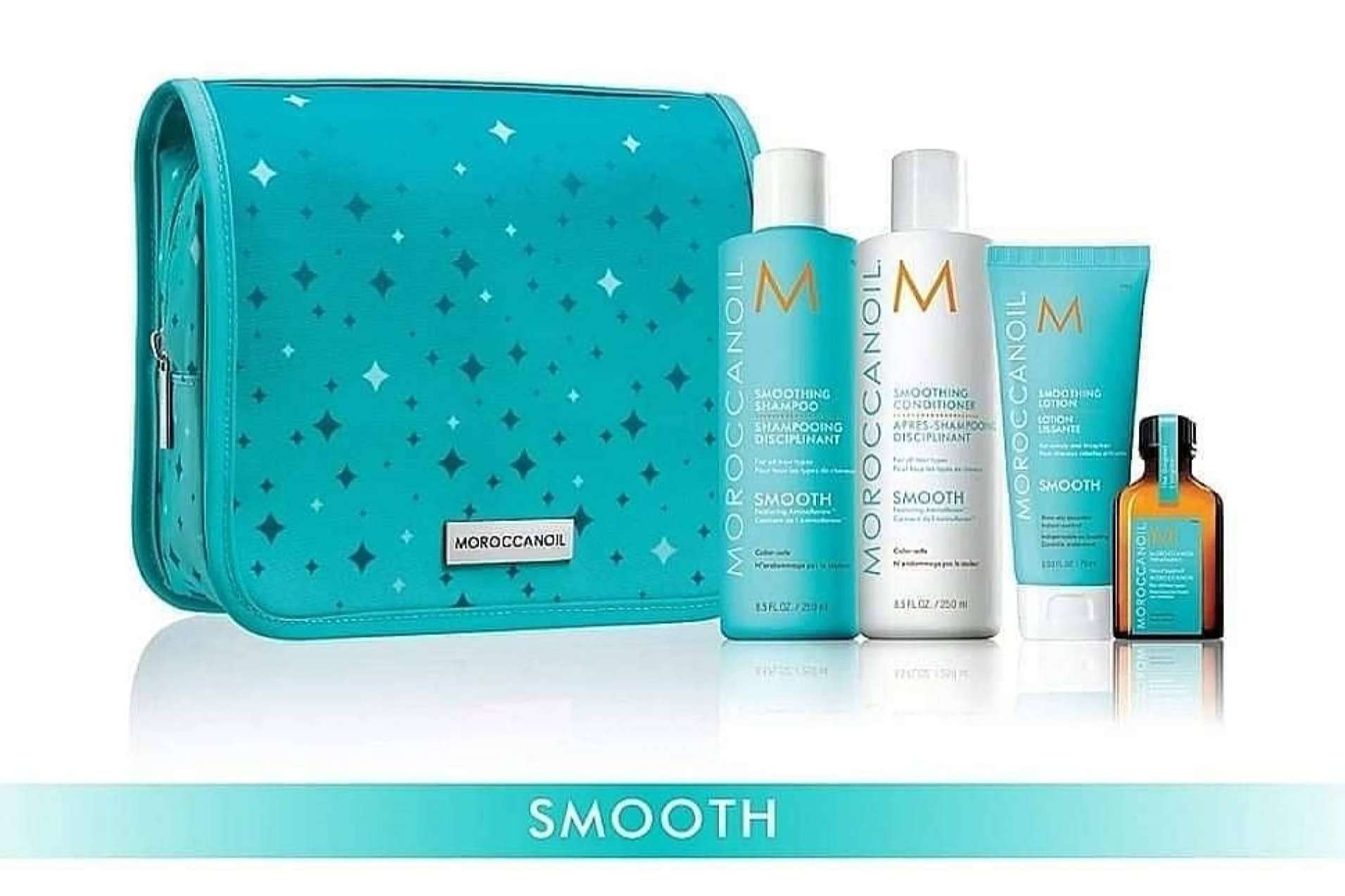 Controlar el encrespado fácilmente con la línea Moroccanoil Smooth de Llarcó