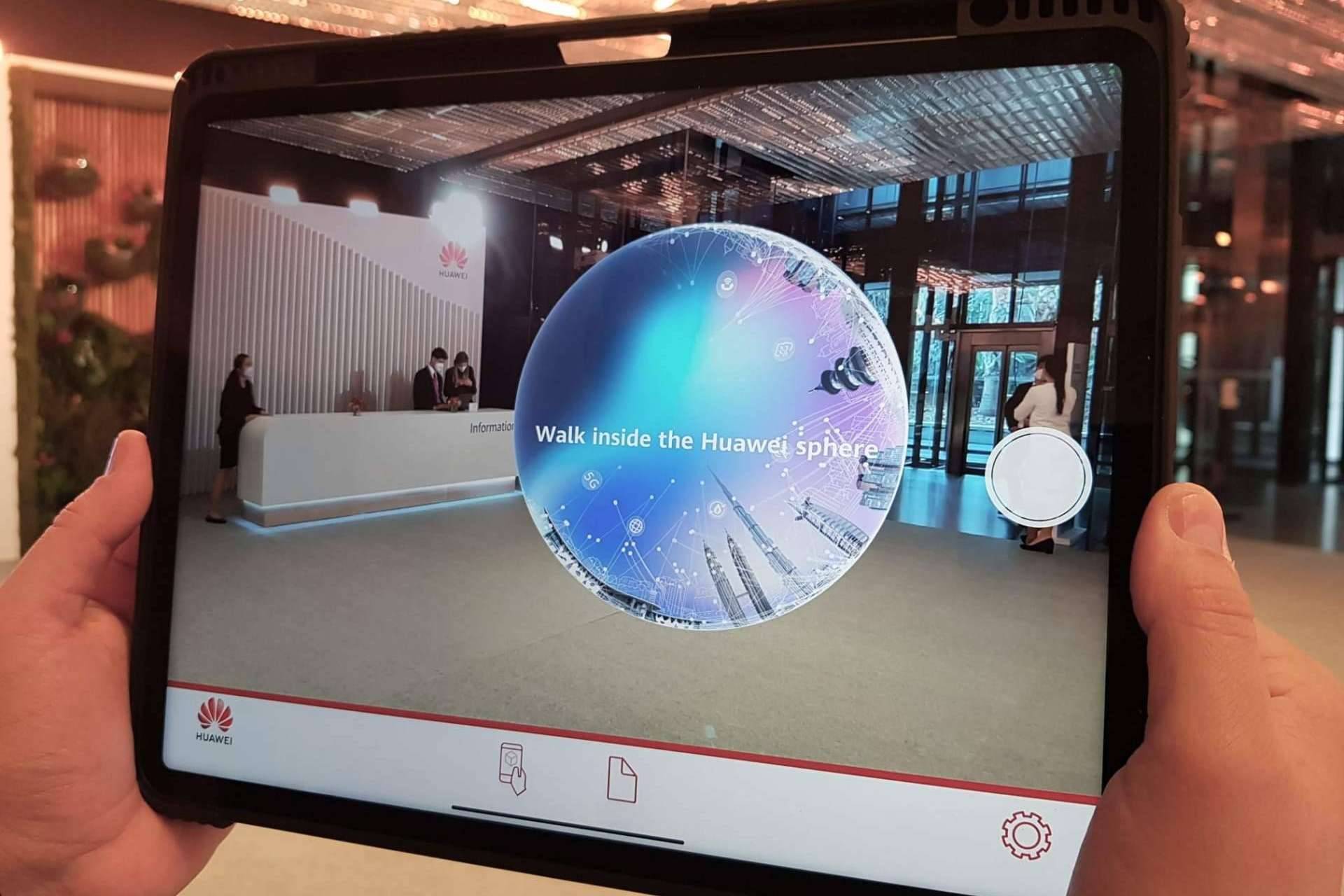 Disfrutar de la realidad aumentada de Huawei con Pixel Dreams en el Mobile World Congress 2022