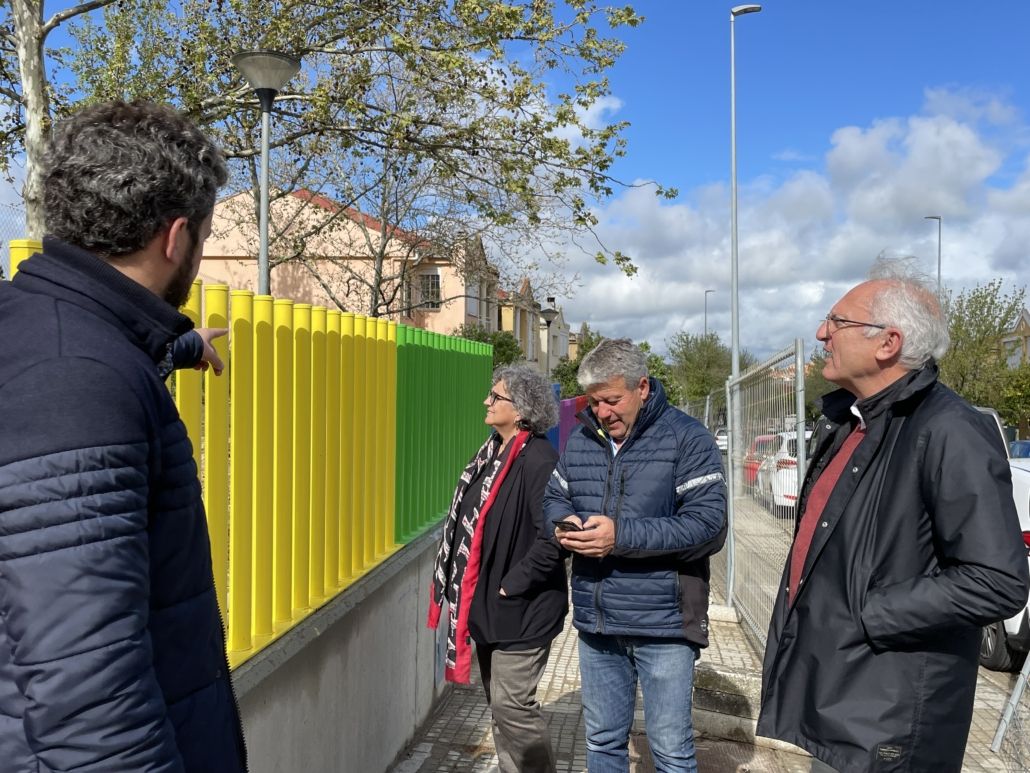 El Centro de Educación Infantil de Mejostilla cuenta ya con un nuevo cerramiento