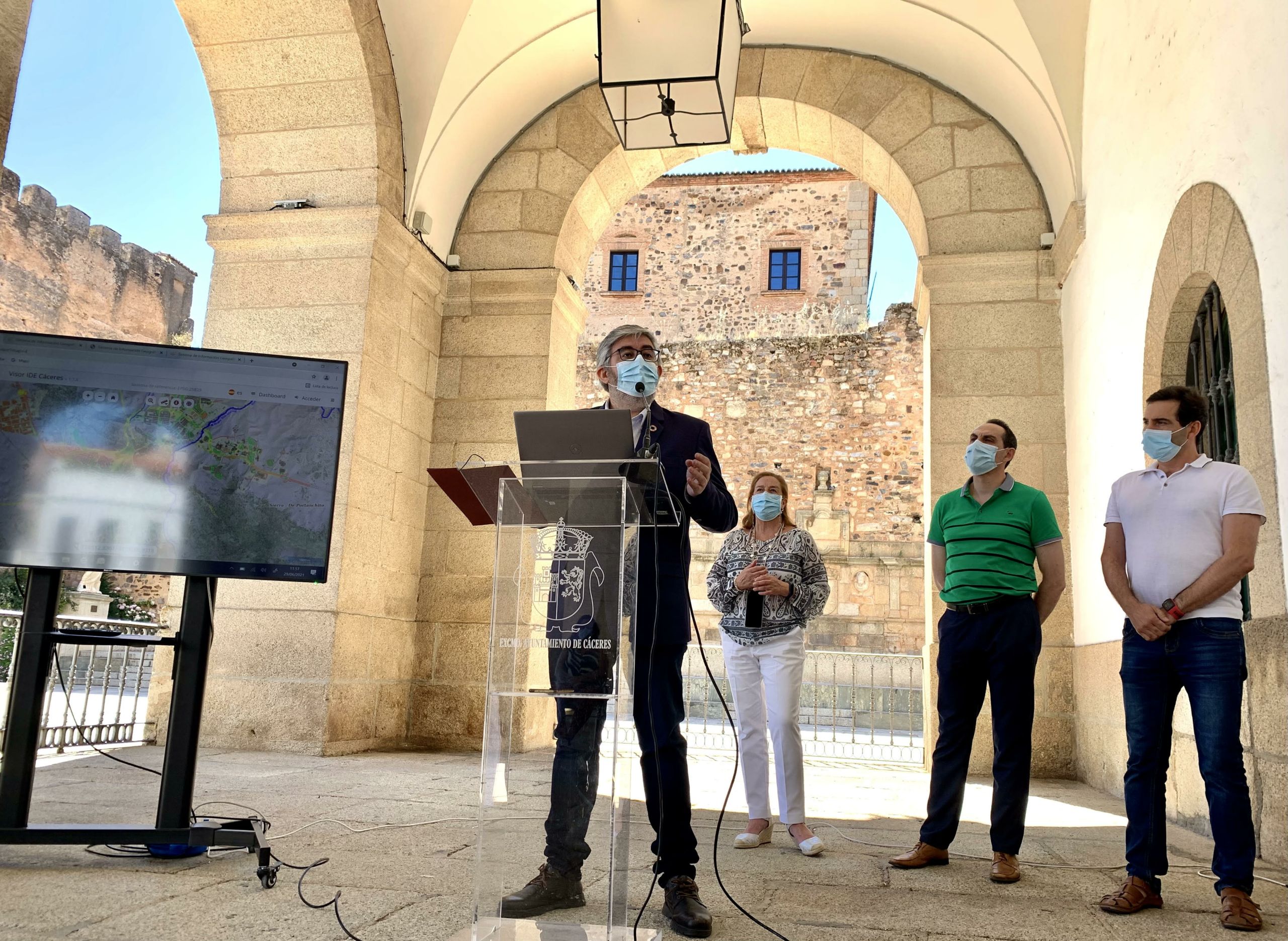 El Ayuntamiento, a través del Sistema de Información Geográfica (SIG), participa en las IV Jornadas de Geodatos en Madrid