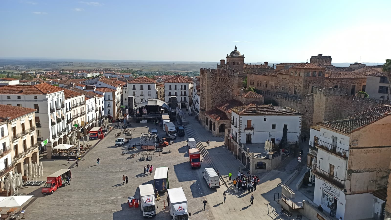 El Ayuntamiento de Cáceres establece un dispositivo especial de tráfico y seguridad durante el Womad