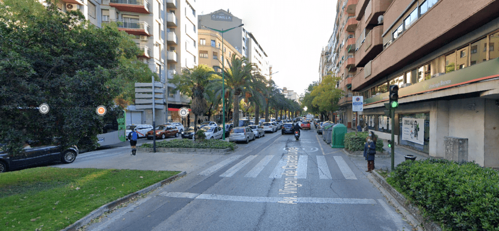 Corte en un tramo de la avenida Virgen de Guadalupe por trabajos de asfaltado