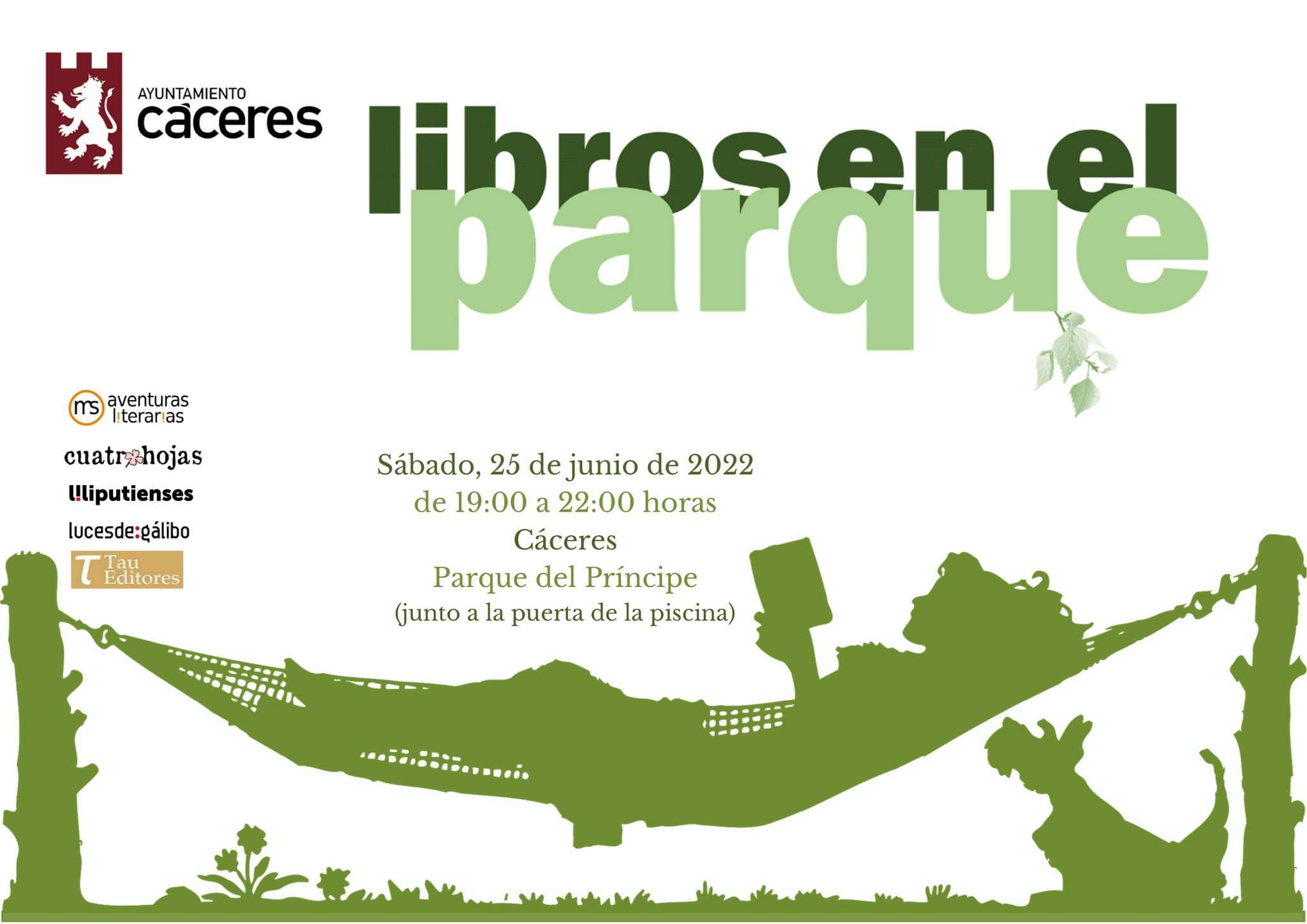 La actividad ‘Libros en el parque’ difunde las propuestas culturales de editoriales independientes