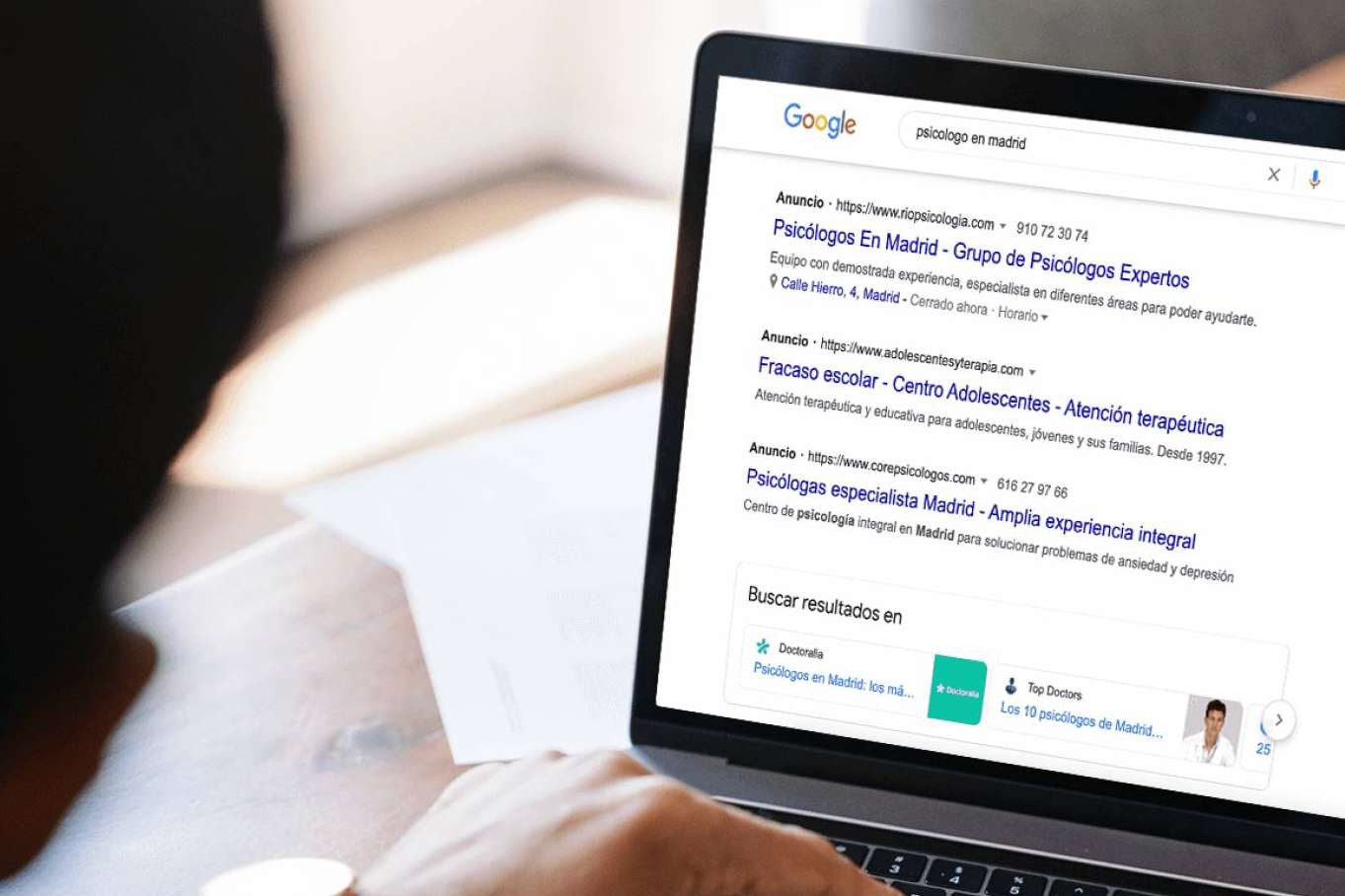 ¿Cómo realizar publicidad para psicólogos en Google Ads? El servicio de Marketing para Psicólogos
