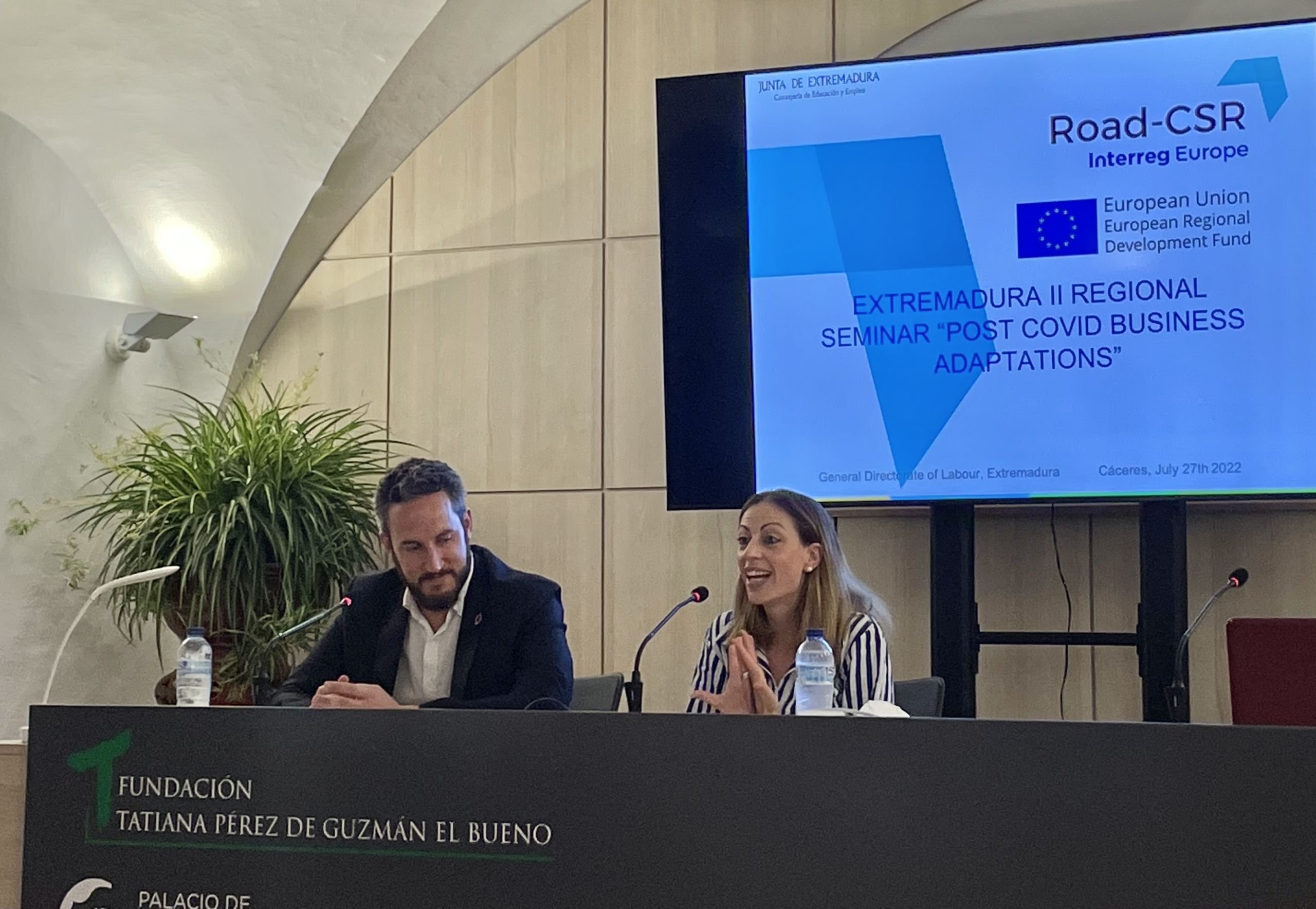 Cáceres acoge un debate entre varios Estados miembros de la UE sobre responsabilidad social empresarial