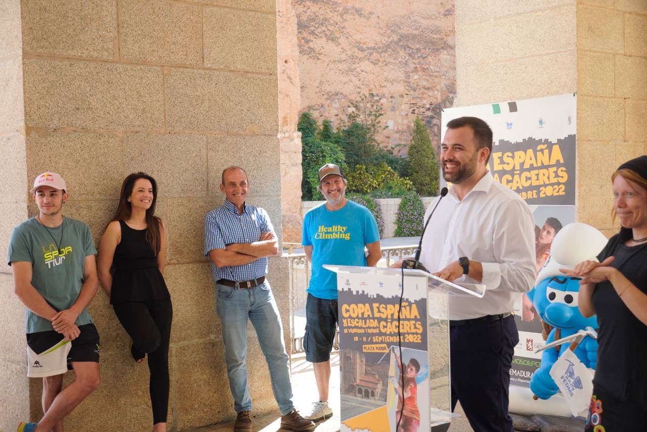 Cáceres será sede de la última prueba de la Copa de España de Escalada