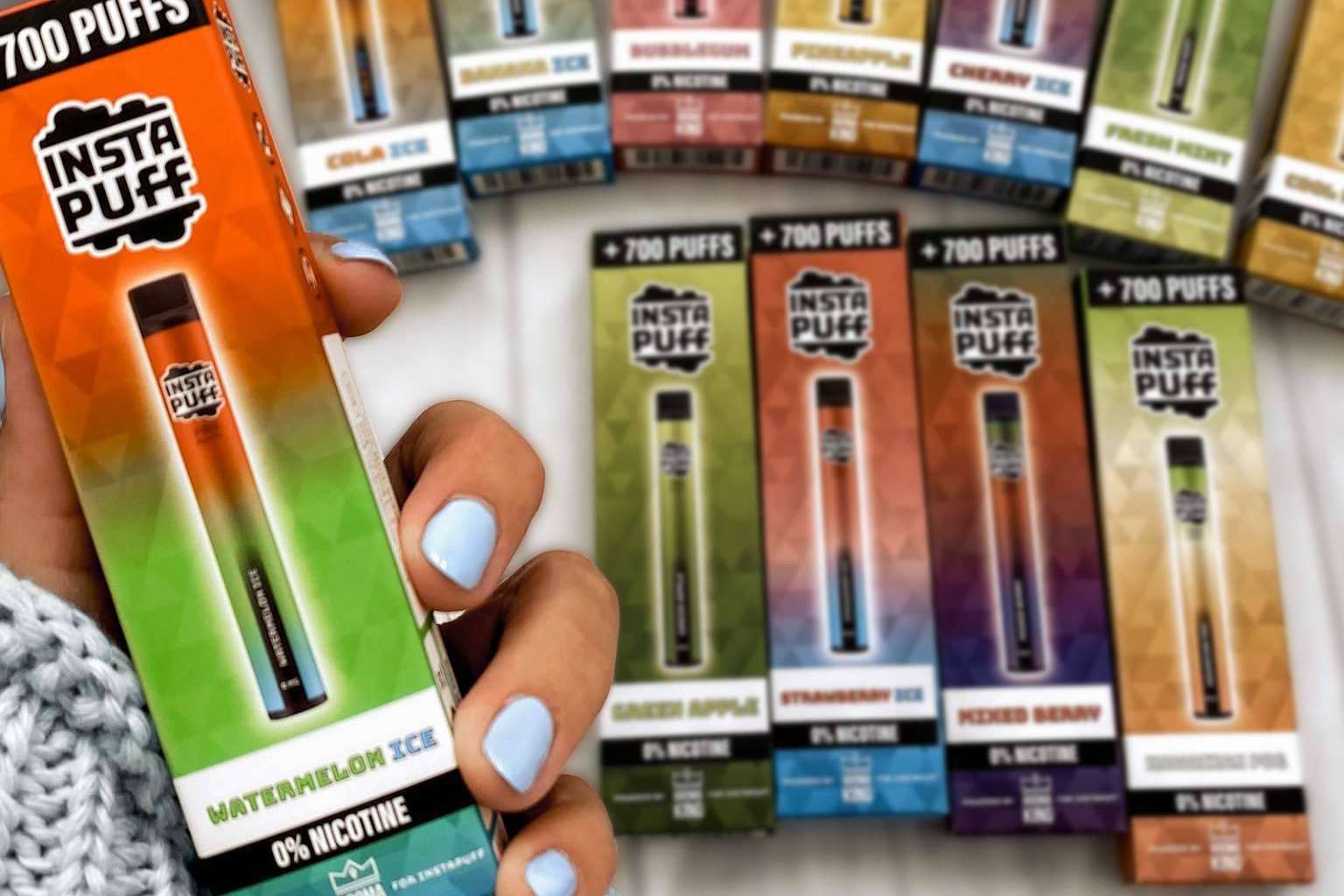 Los productos que brinda la marca Insta Puff en España