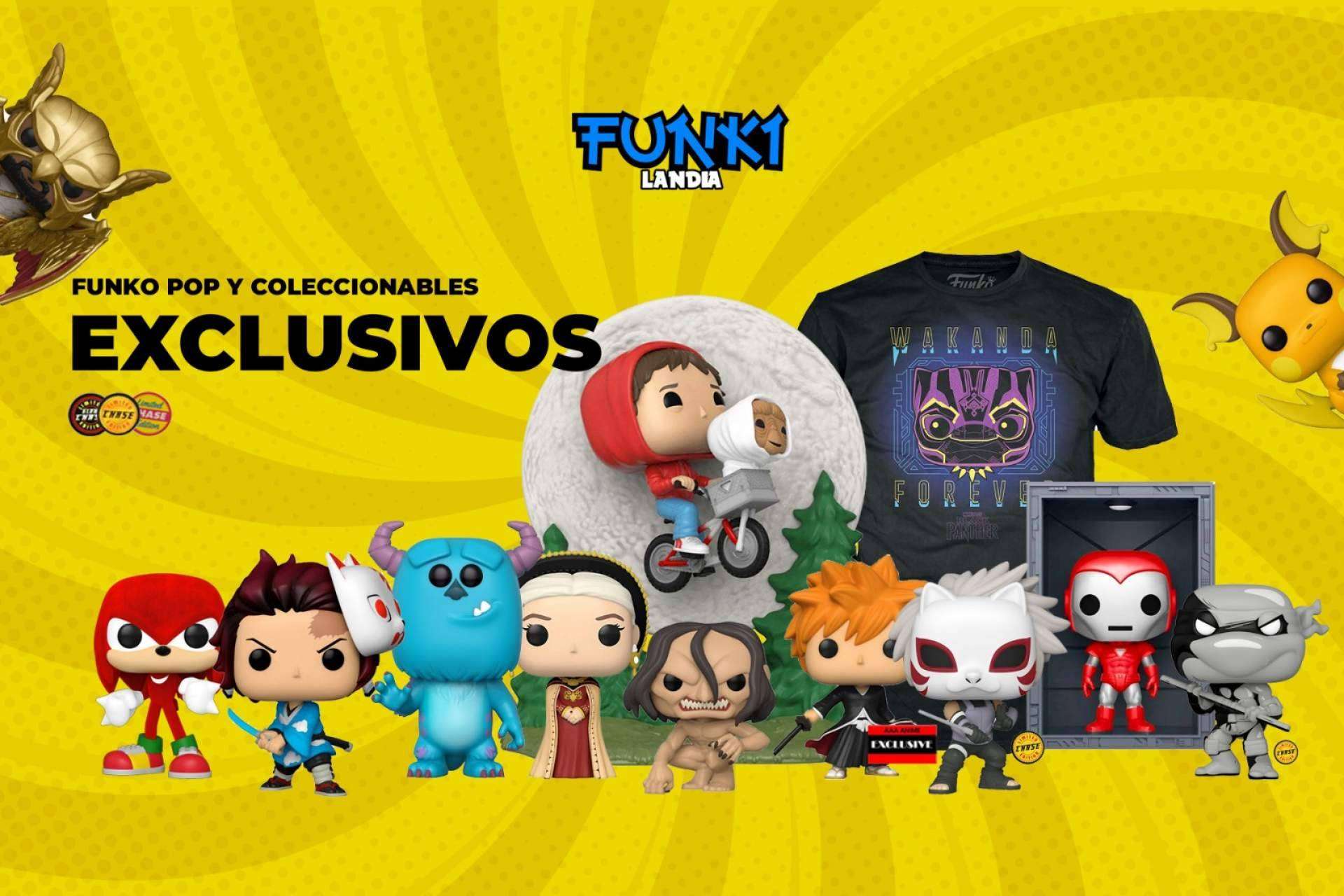 Una gran diversidad de Funko Pop en la tienda online Funkilandia