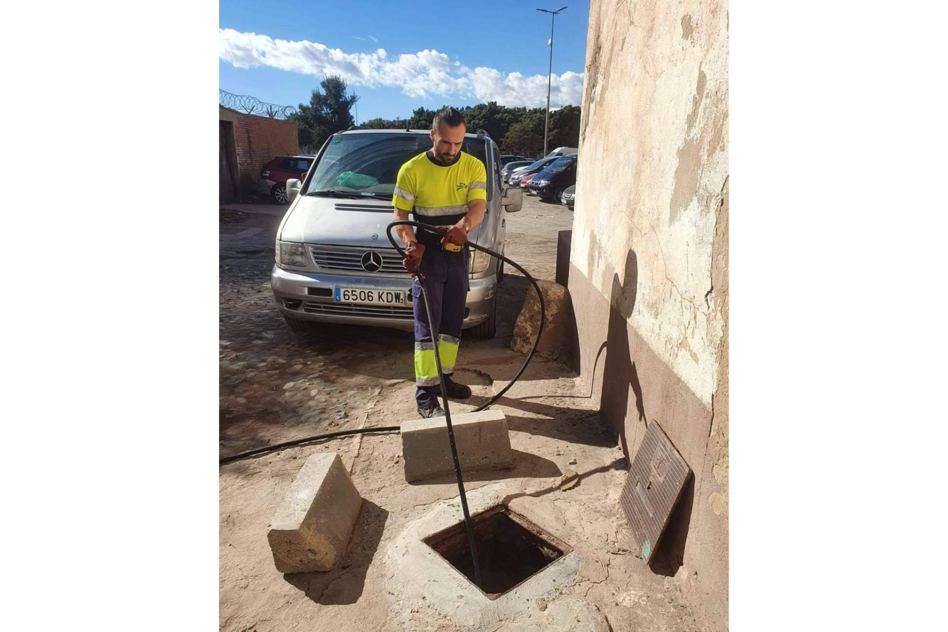Servicios de limpieza y desatoros de saneamiento en Málaga y provincia