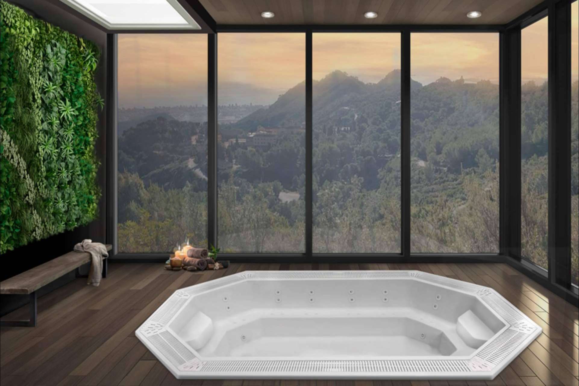 Hidromasajes Eca, la compañía que ofrece lo necesario para confeccionar un spa exterior o interior