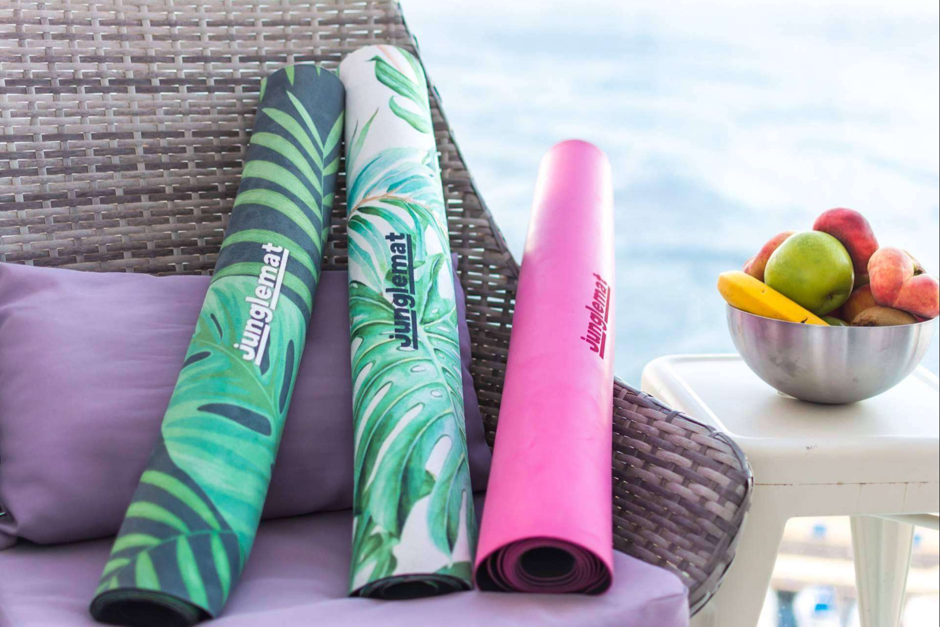 Junglemat permite practicar el yoga de forma sostenible con sus esterillas