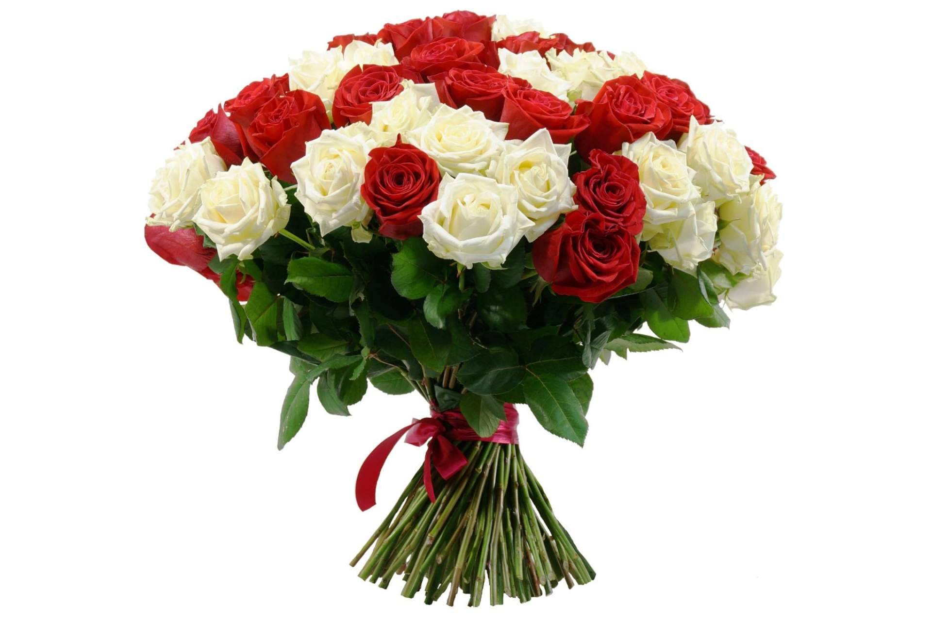 Ocasiones especiales para regalar un ramo de rosas blancas y rojas de la mano de Rosistirem