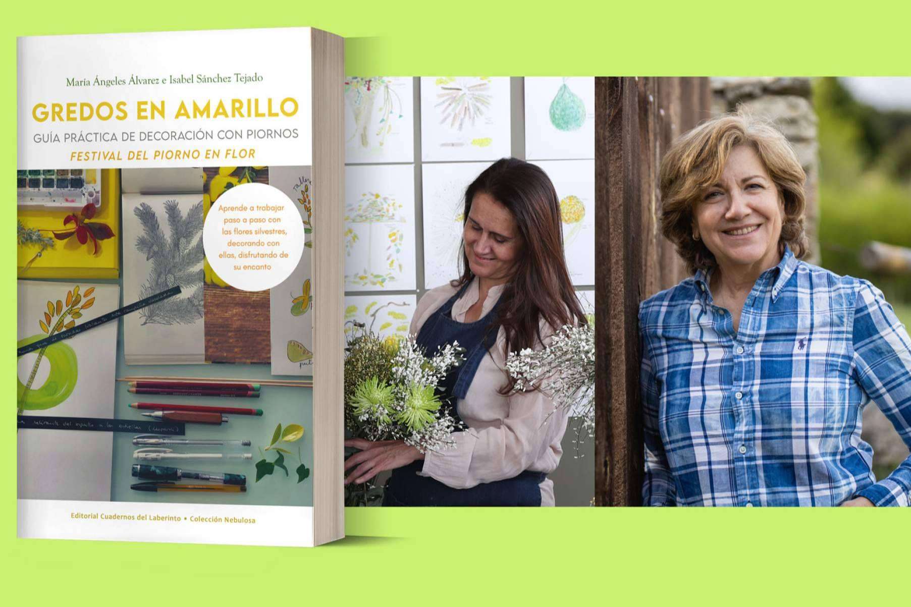 ‘Gredos en amarillo’, el nuevo libro de María Ángeles Álvarez e Isabel Sánchez Tejado, desvela las 23 variedades de piornos de la sierra abulense
