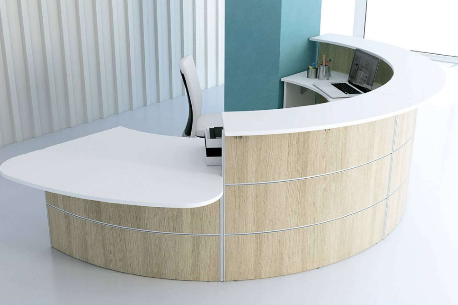 La extensa oferta en mobiliario para recepción de OfficeDeco