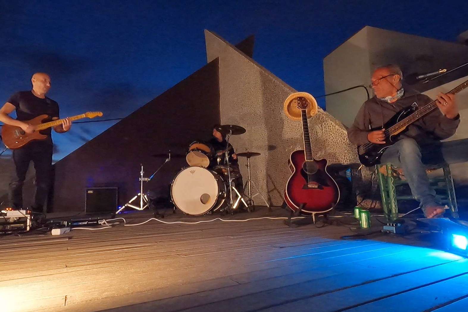 El rock experimental de los EXP3 con Eddie Lover, Maurizio Rotaris y Luis García Cerdeña