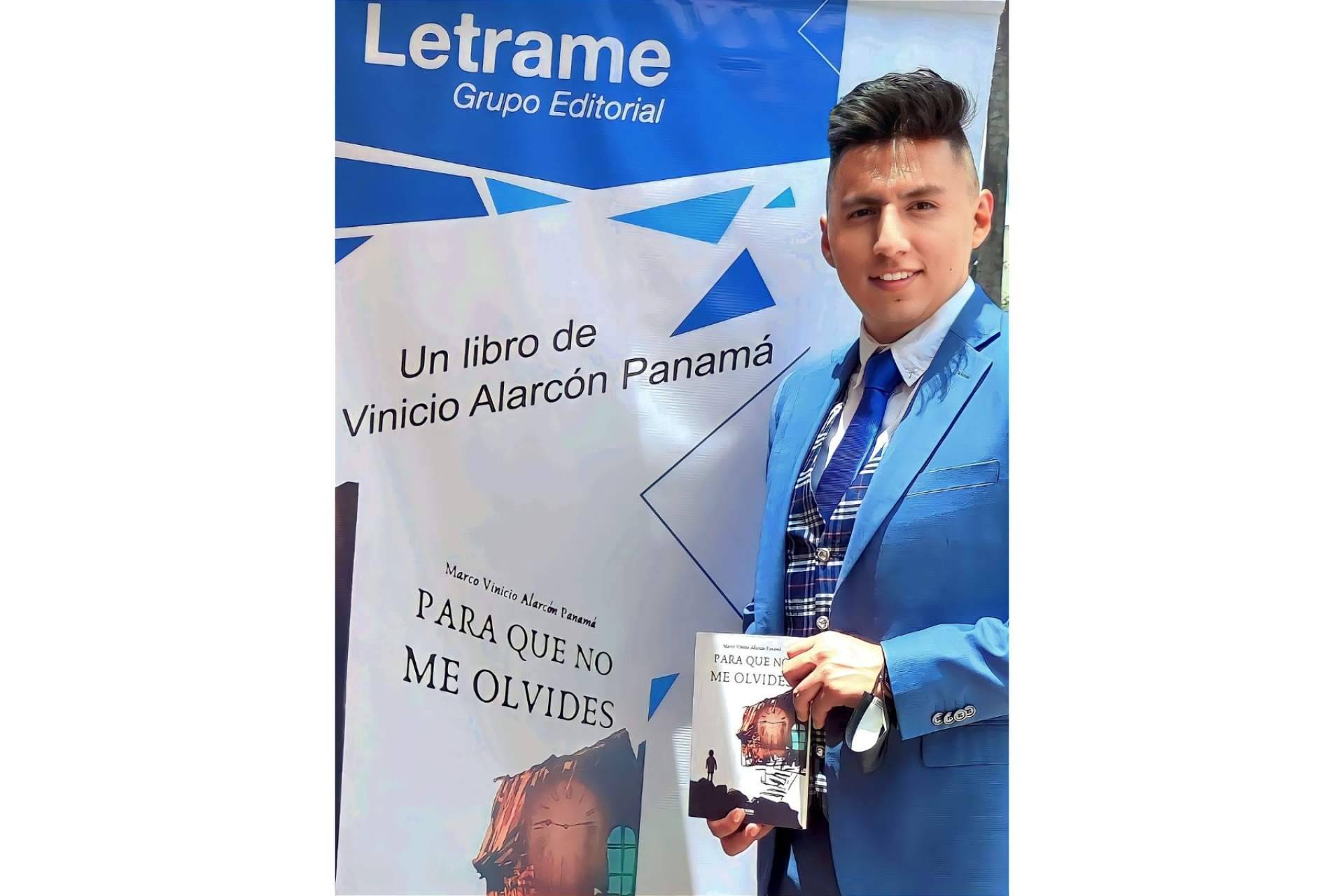 La emotiva novela de Marco Vinicio Alarcón Panamá, 'Para que no me olvides'