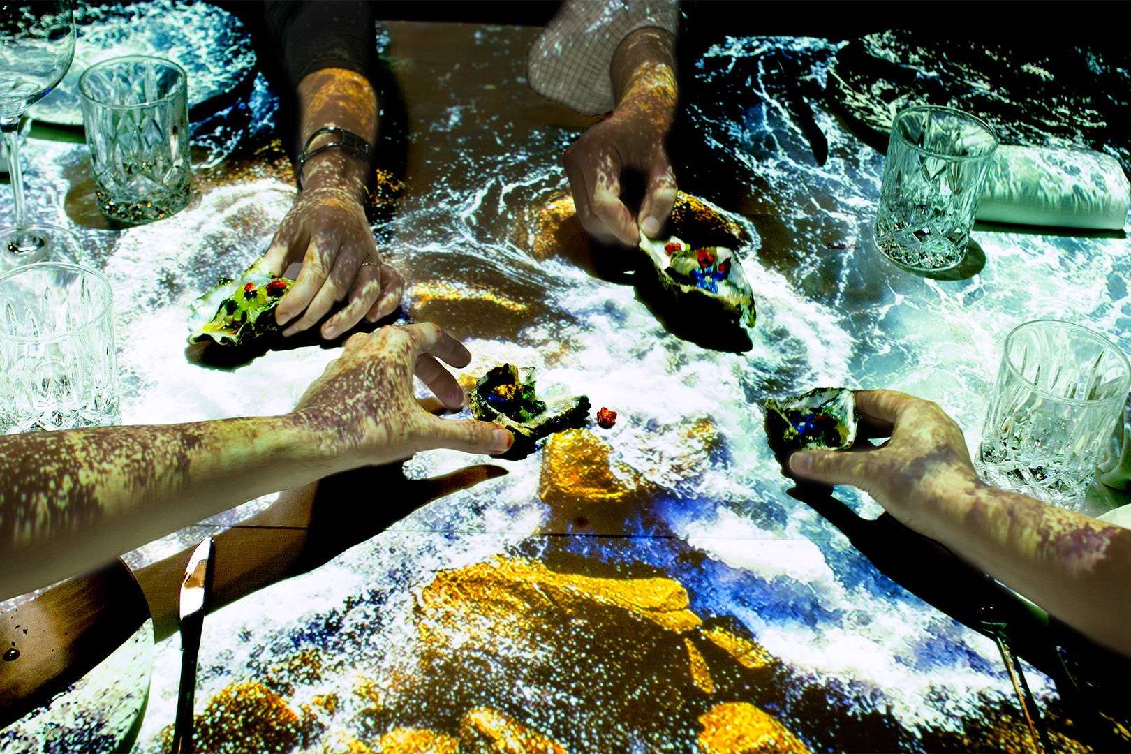 Table Mapping, transformando la experiencia gastronómica