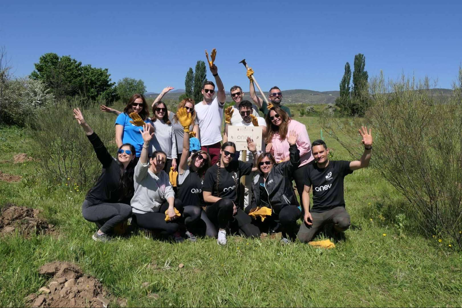 Oney planta su segundo bosque con 500 árboles en Madrid