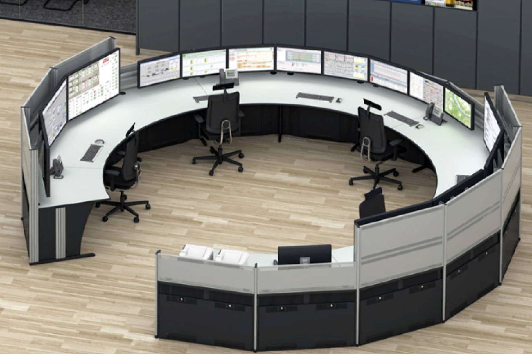OfficeDeco ofrece mobiliario ergonómico para salas de control