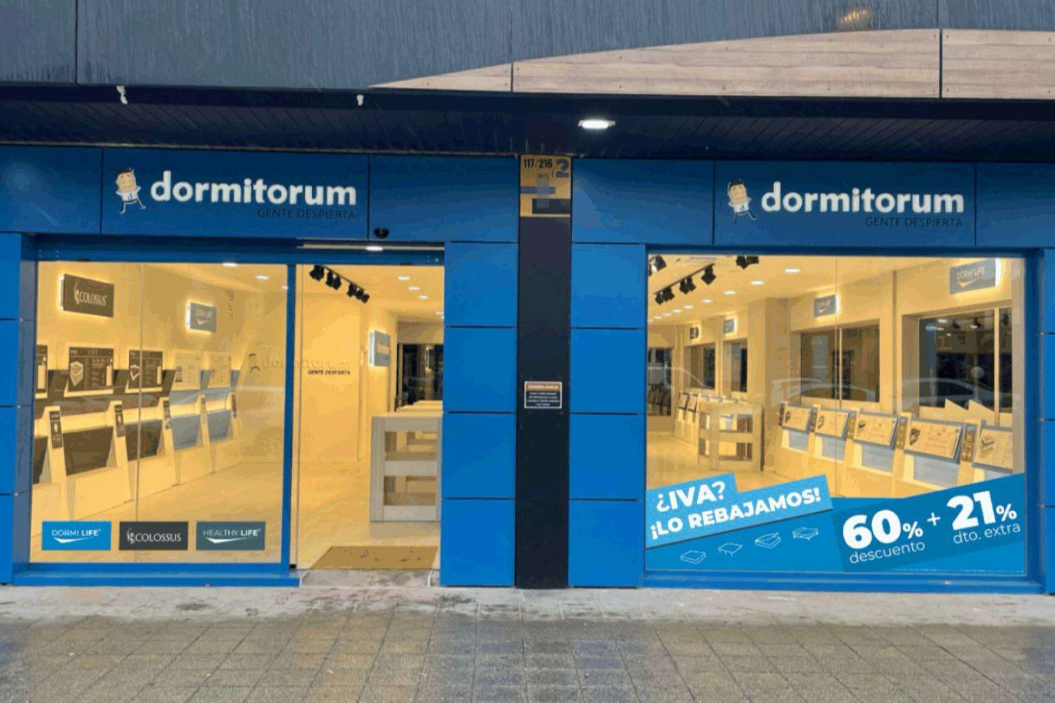Segundo aniversario de las tiendas de colchones dormitorum en Madrid