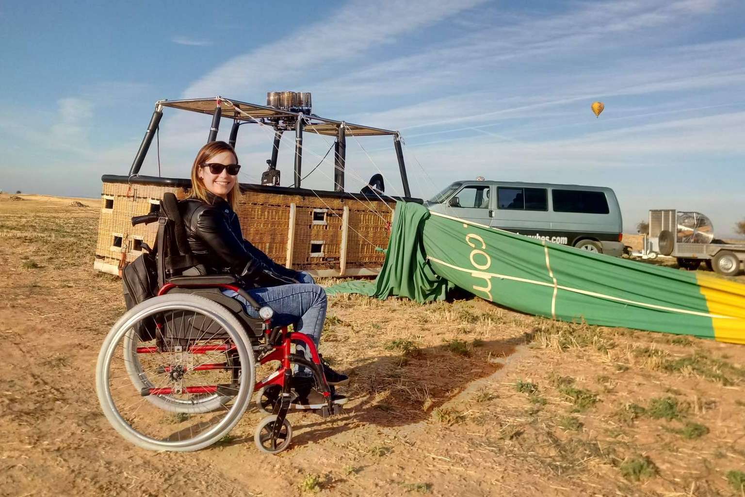 Vuelos en globo accesibles para personas con movilidad reducida, con Viajar en Globo