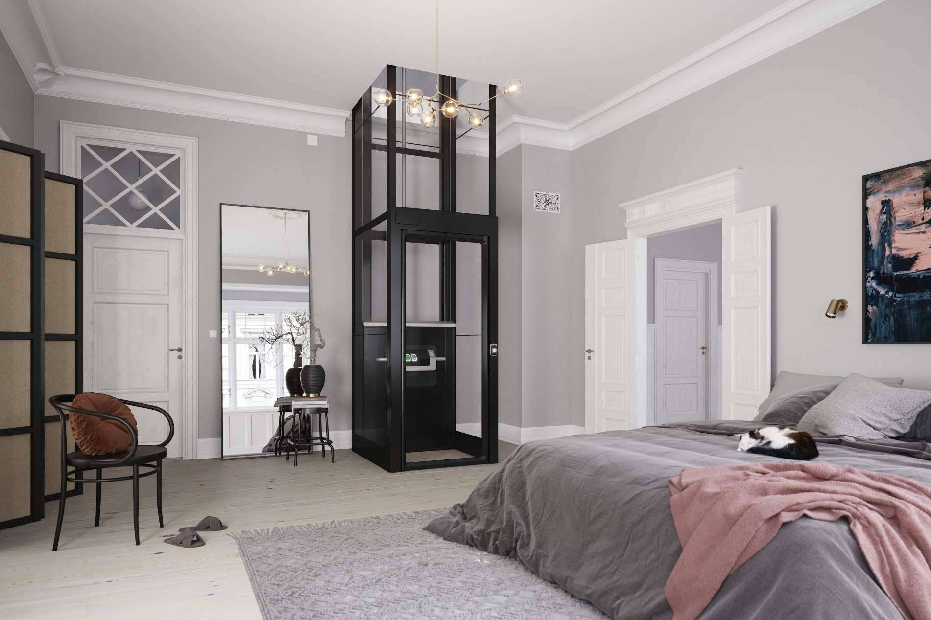 Diseño y calidad en ascensores para casas, con Cibes Lift