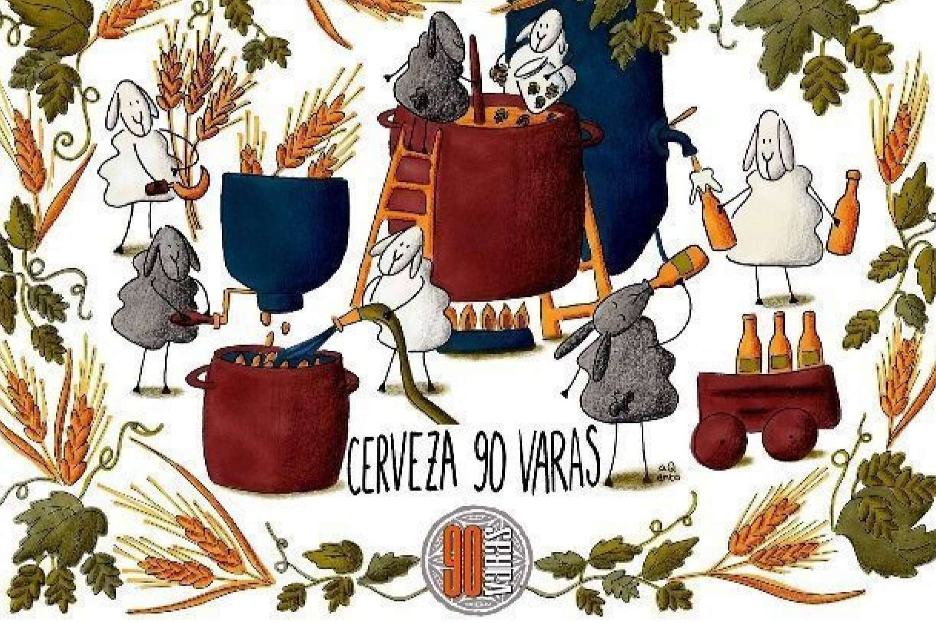 ¡90 Varas se refresca este verano con su nueva cerveza de trigo e invita a brindar en la Ruta Amor a Primera Birra!