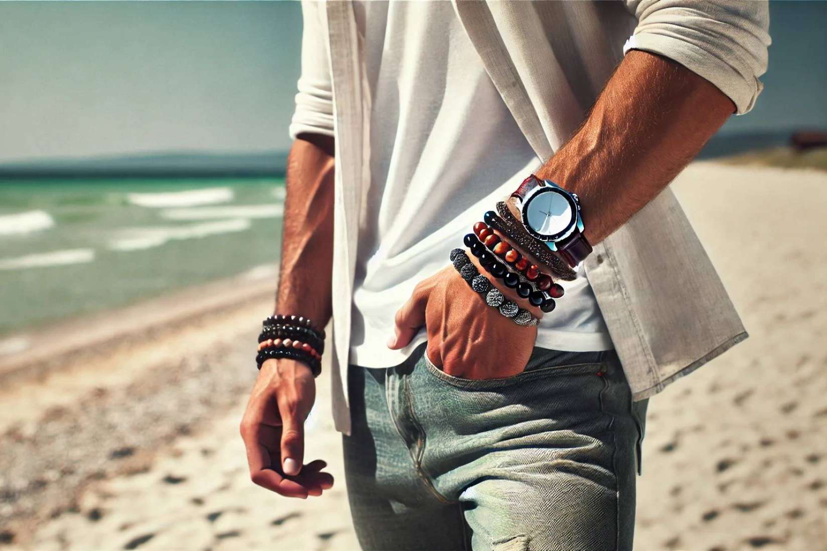 Pulseras de minerales como tendencia para el verano