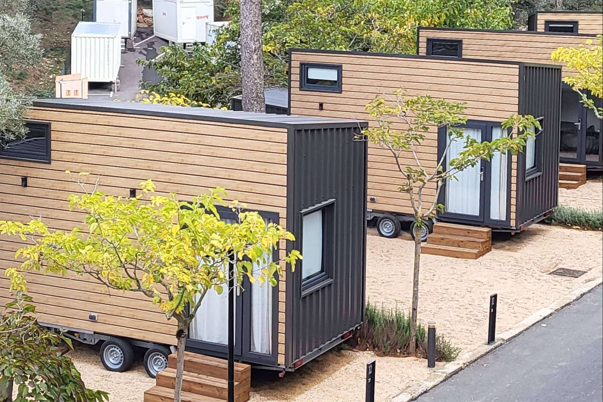 Noma y sus remolques para hacer glamping en parcelas con restricciones de construcción