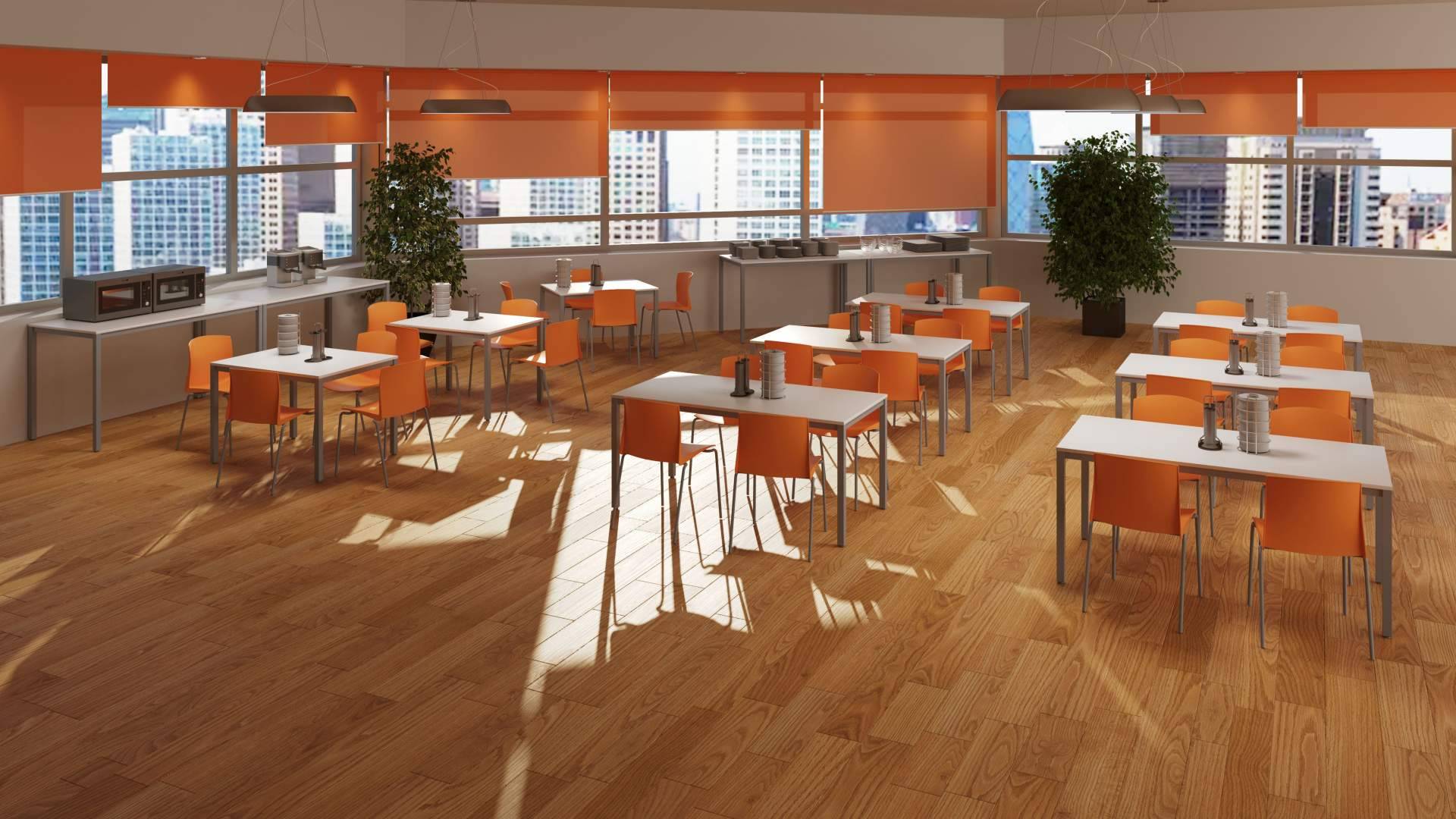 Mobiliario para comedores de empresa y escolar de la mano del catálogo de OfficeDeco