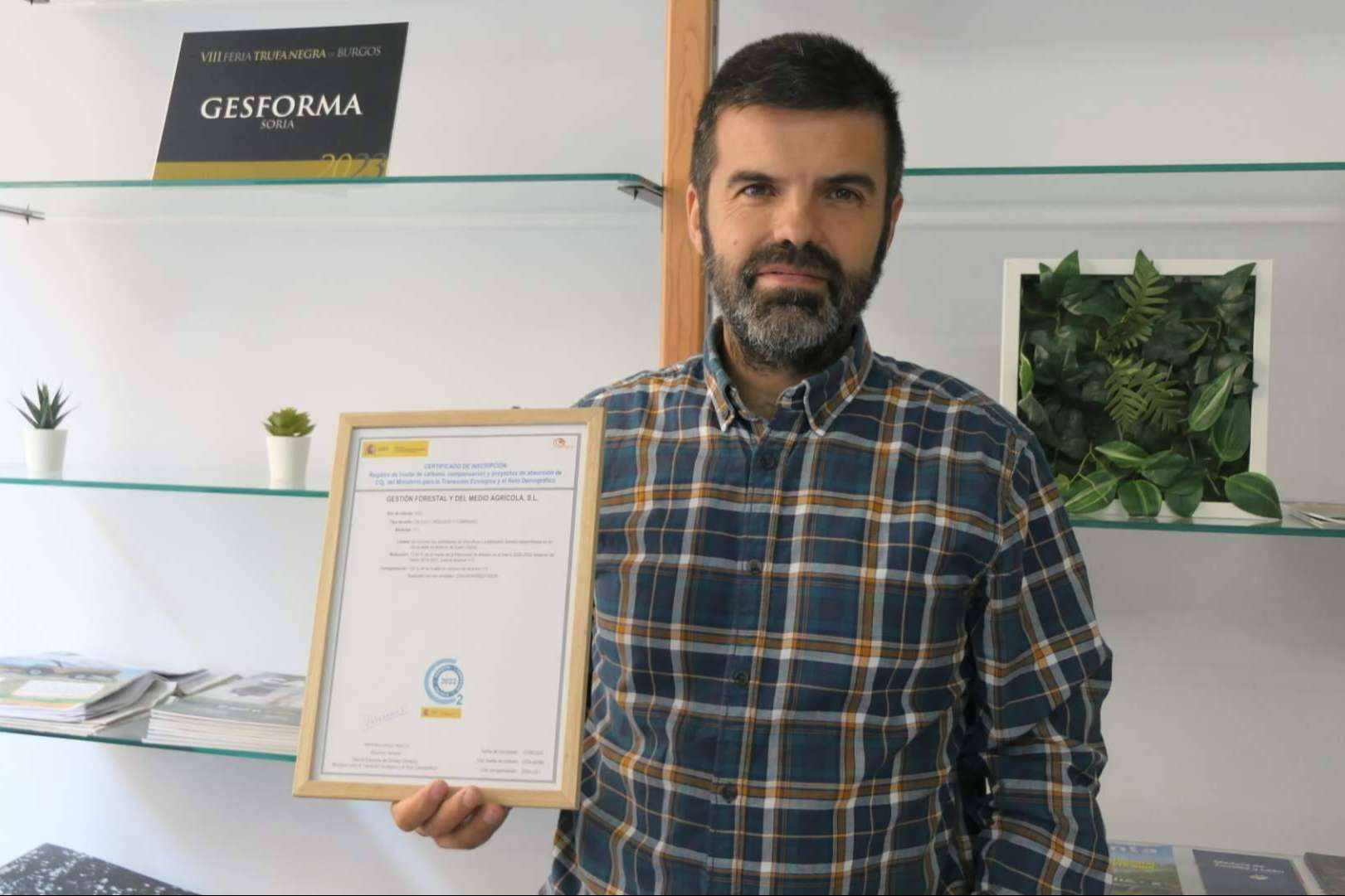 Sólo una empresa de Soria tiene el triple sello del MITECO, y es esta